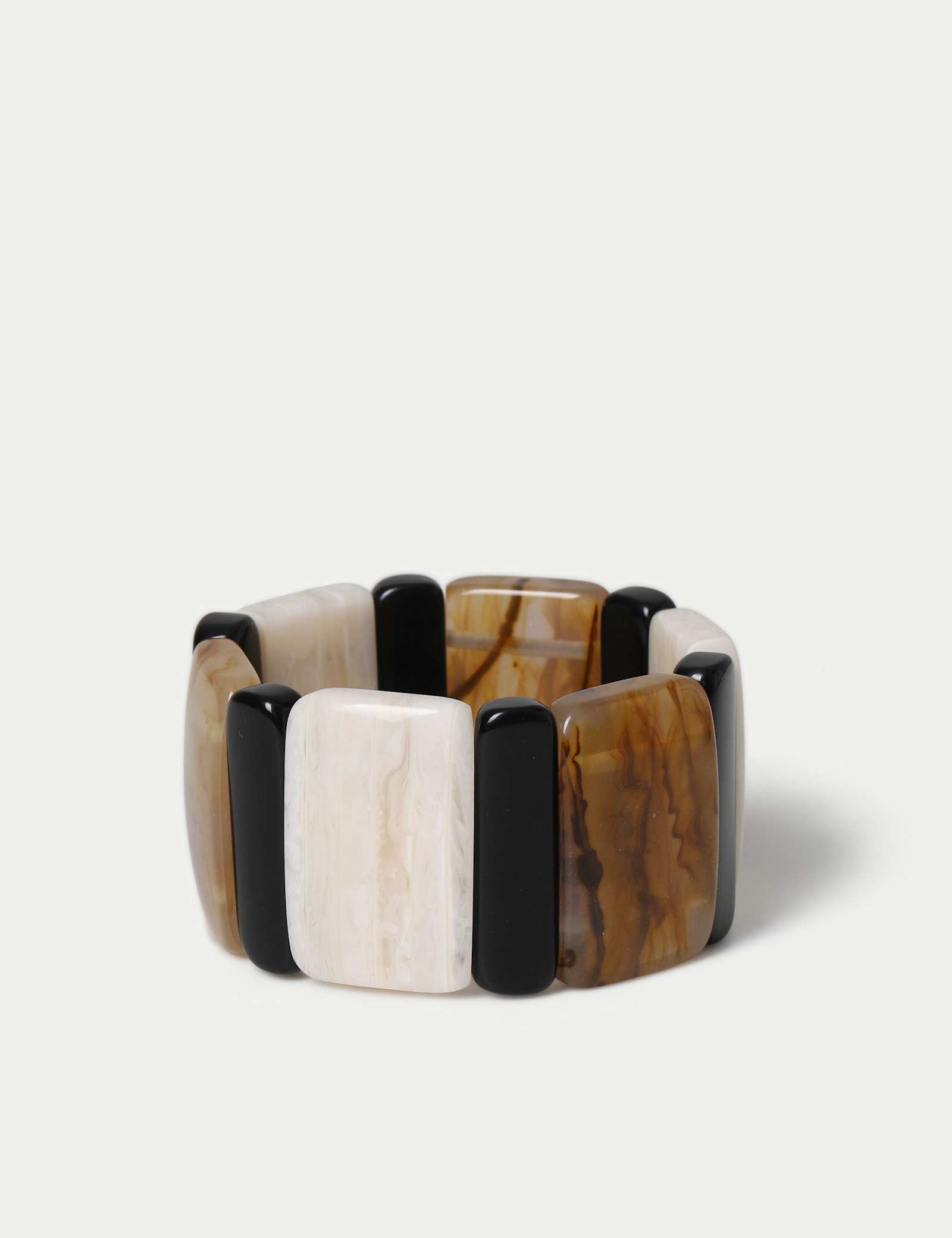Resin Mixed Shape Bracelet - image 1