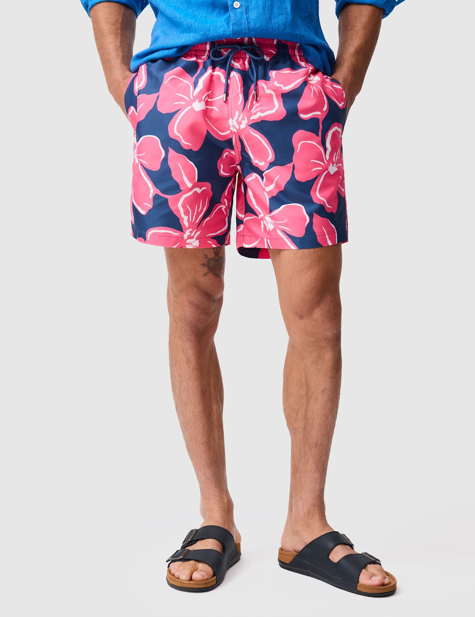 Floral Swim Shorts - image 1