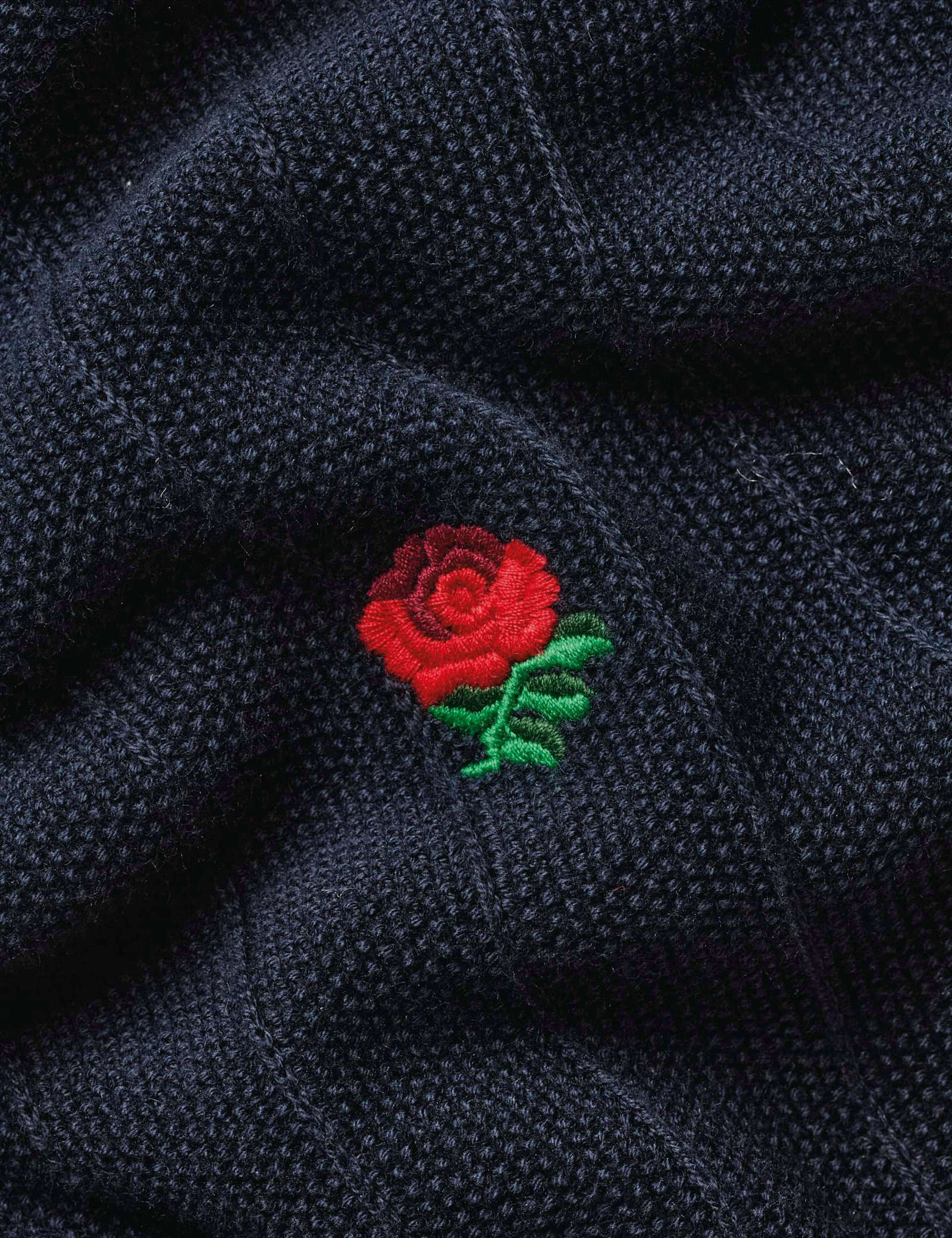 Pure Cotton Striped Rose Knitted Polo Shirt - image 2