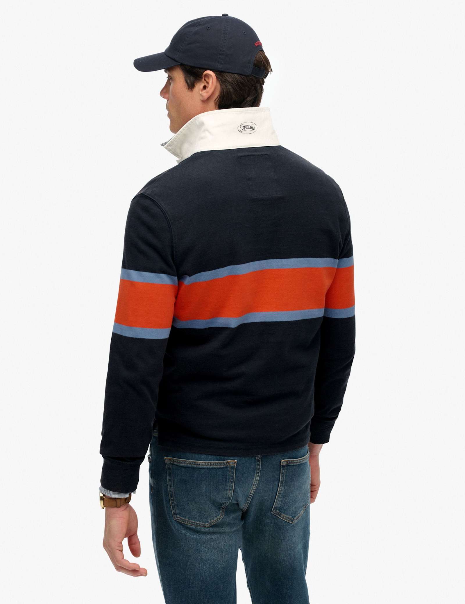 Pure Cotton Striped Rugby Top - image 4