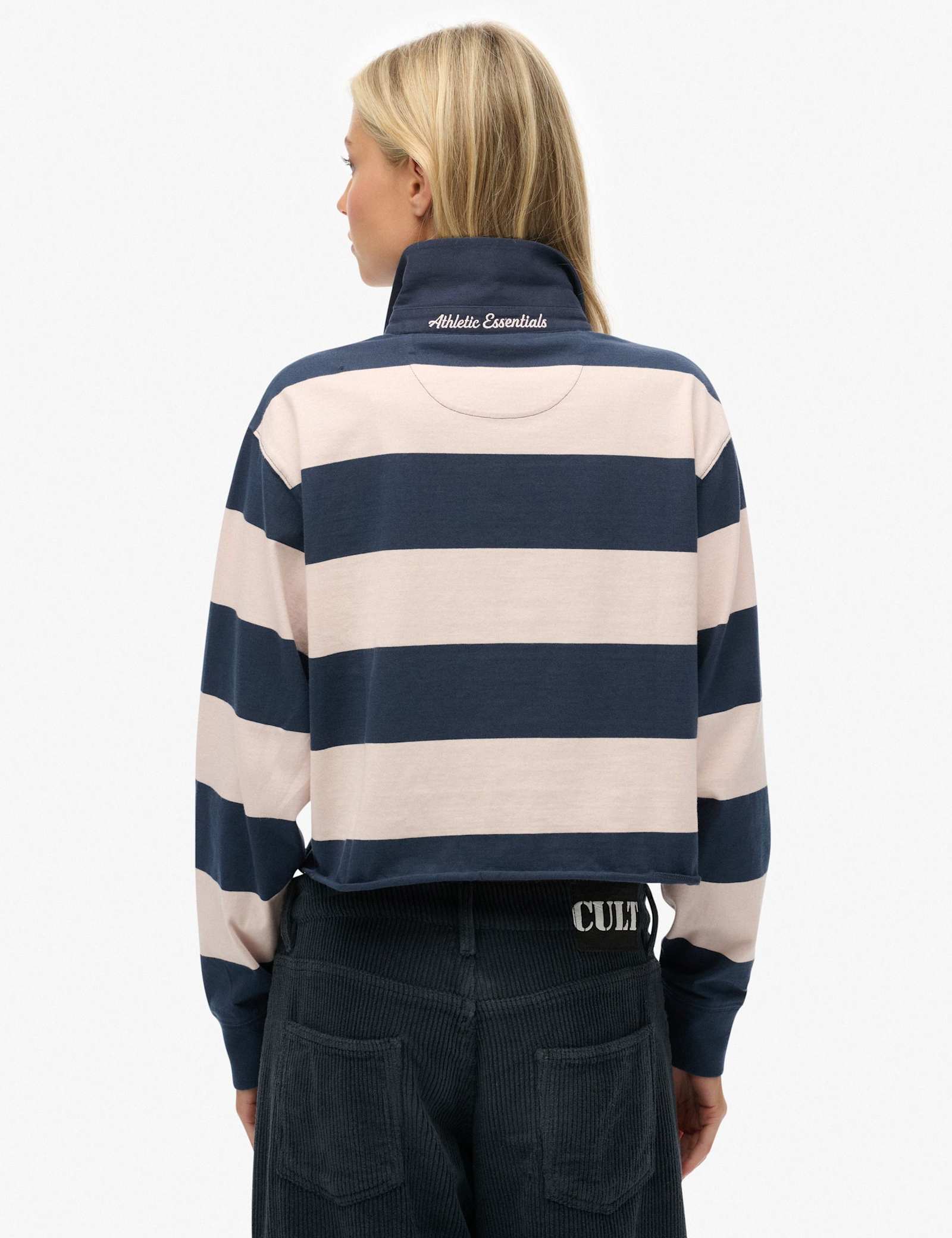 Pure Cotton Striped Rugby Top - image 3