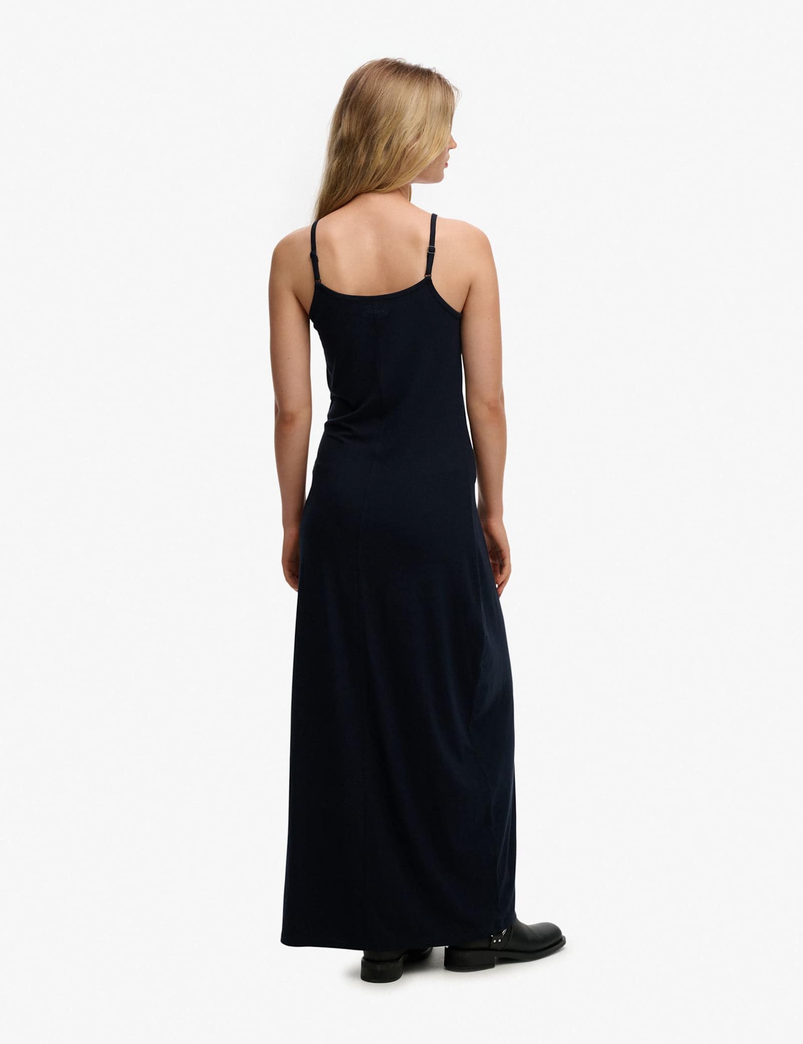 Jersey Scoop Neck Maxi Slip Dress - image 2