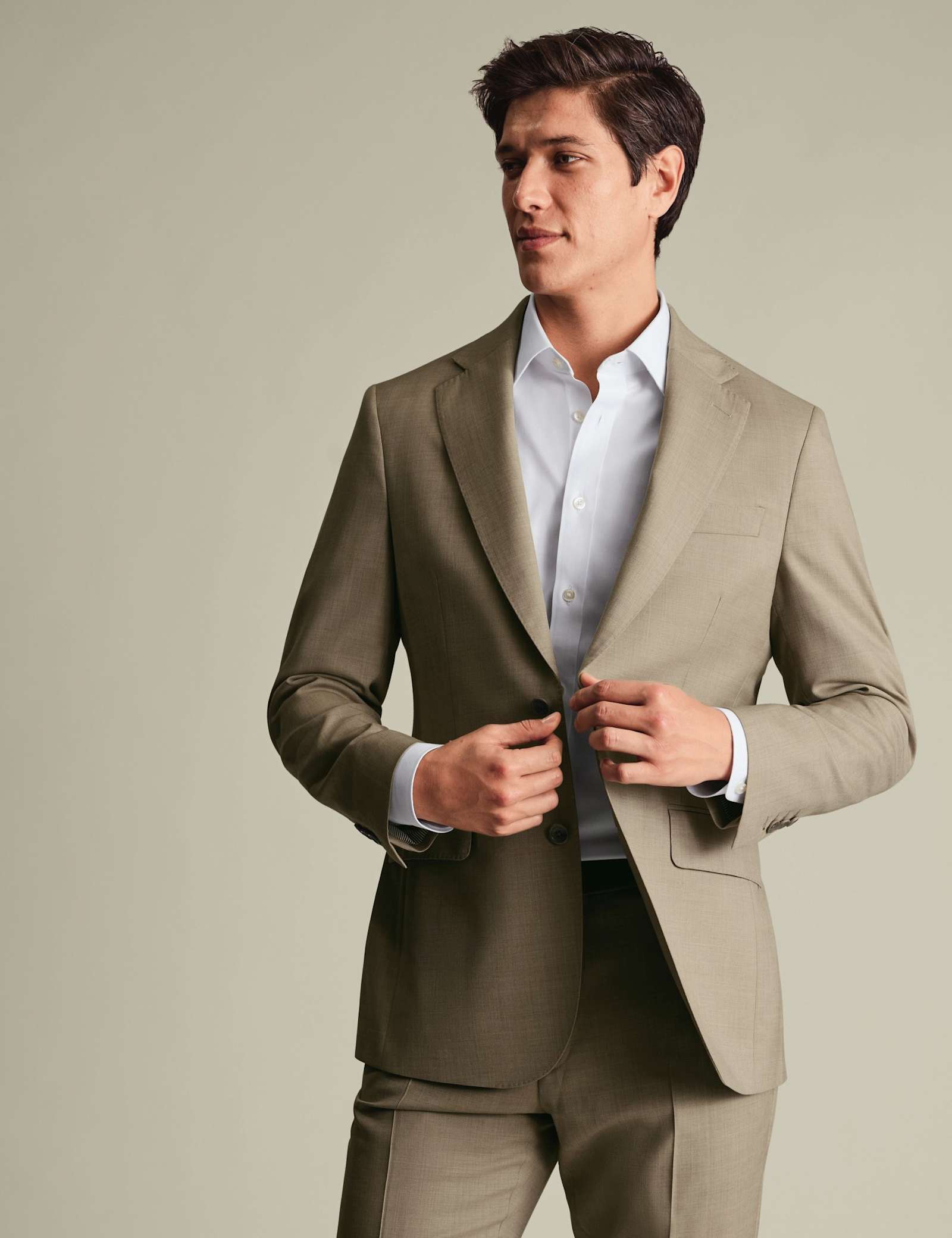 Slim Fit Pure Wool Suit Jacket - image 1
