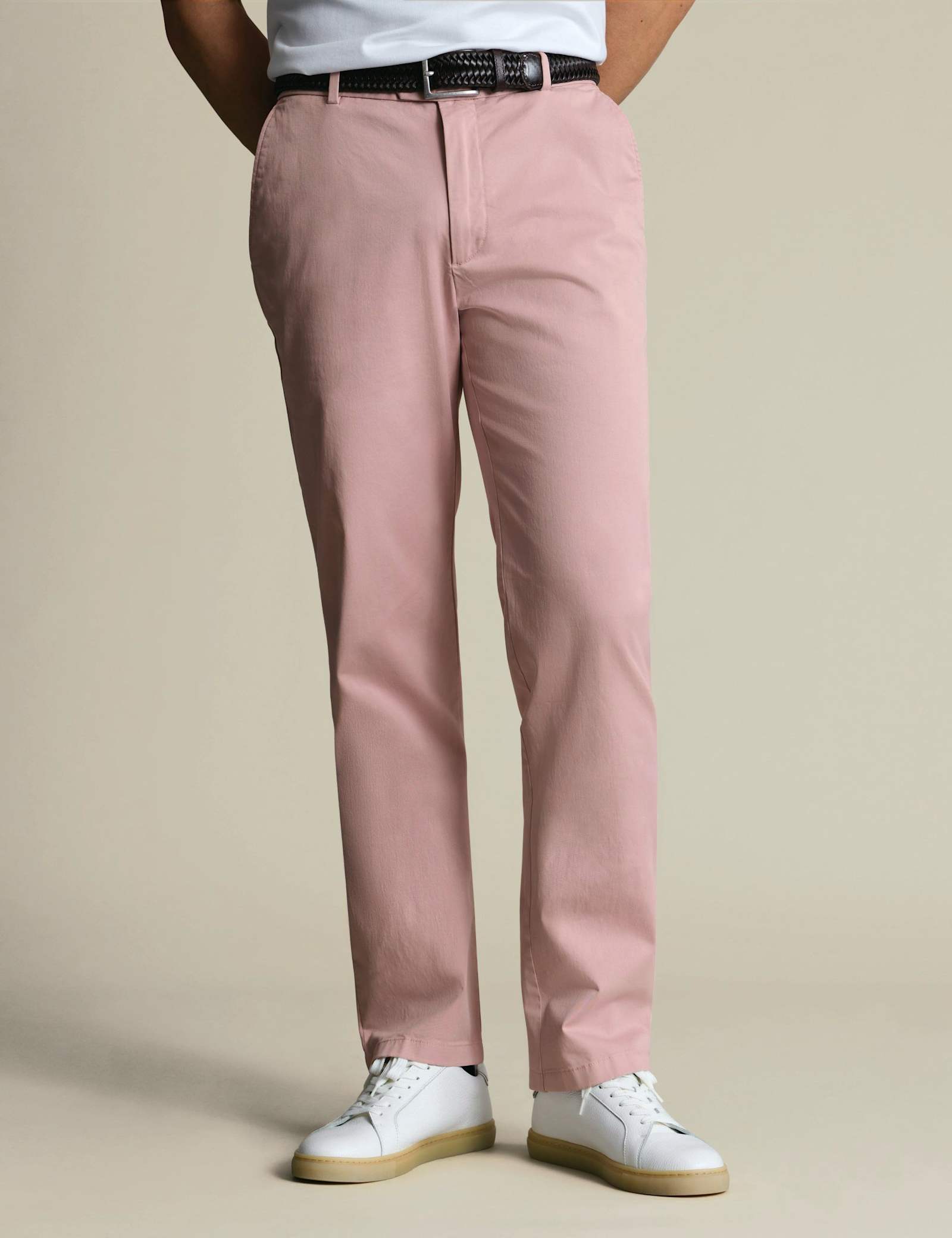 Regular Fit Stretch Chinos - image 1
