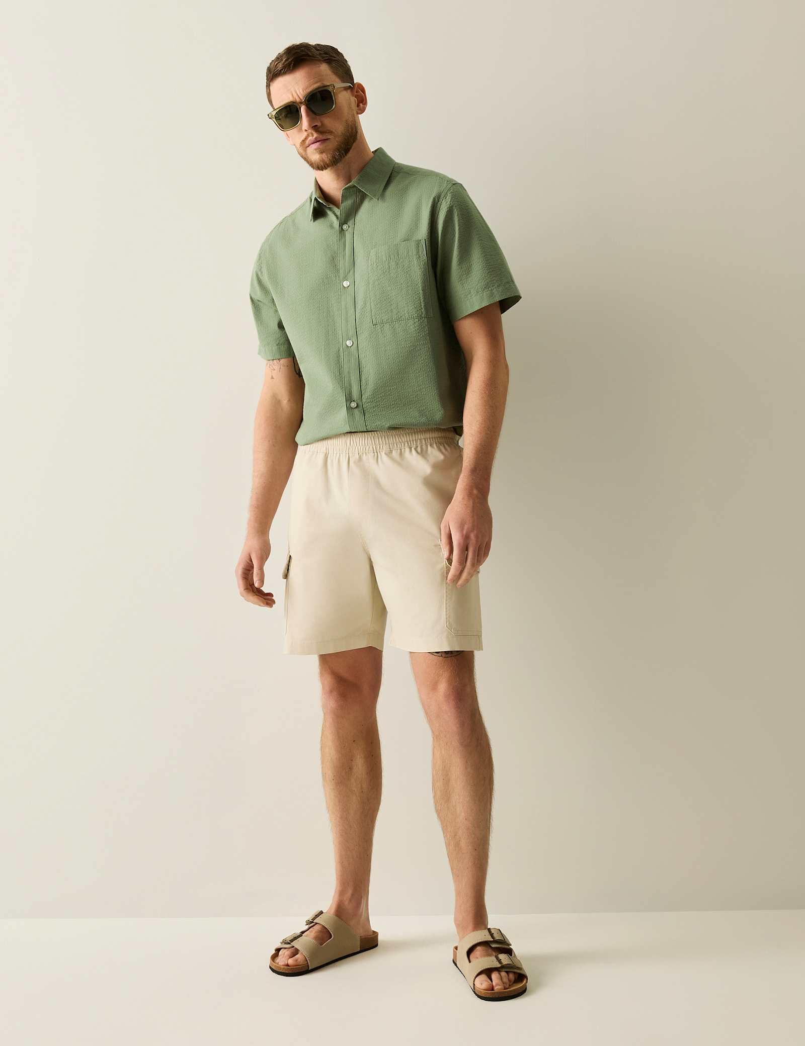Bavaro Pure Cotton Cargo Shorts - image 2