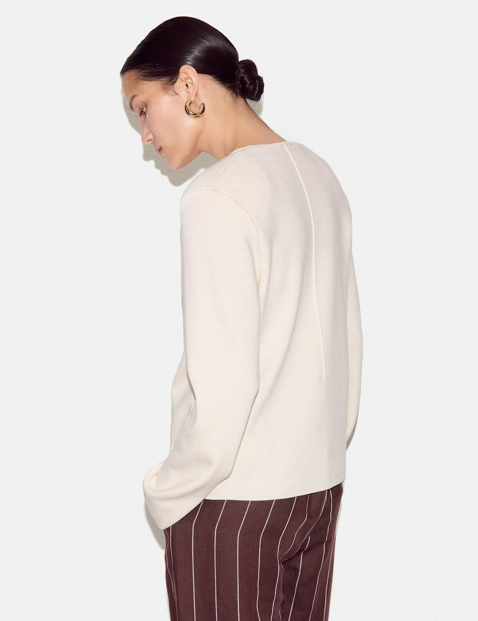 Wool Blend Knitted Jacket - image 4