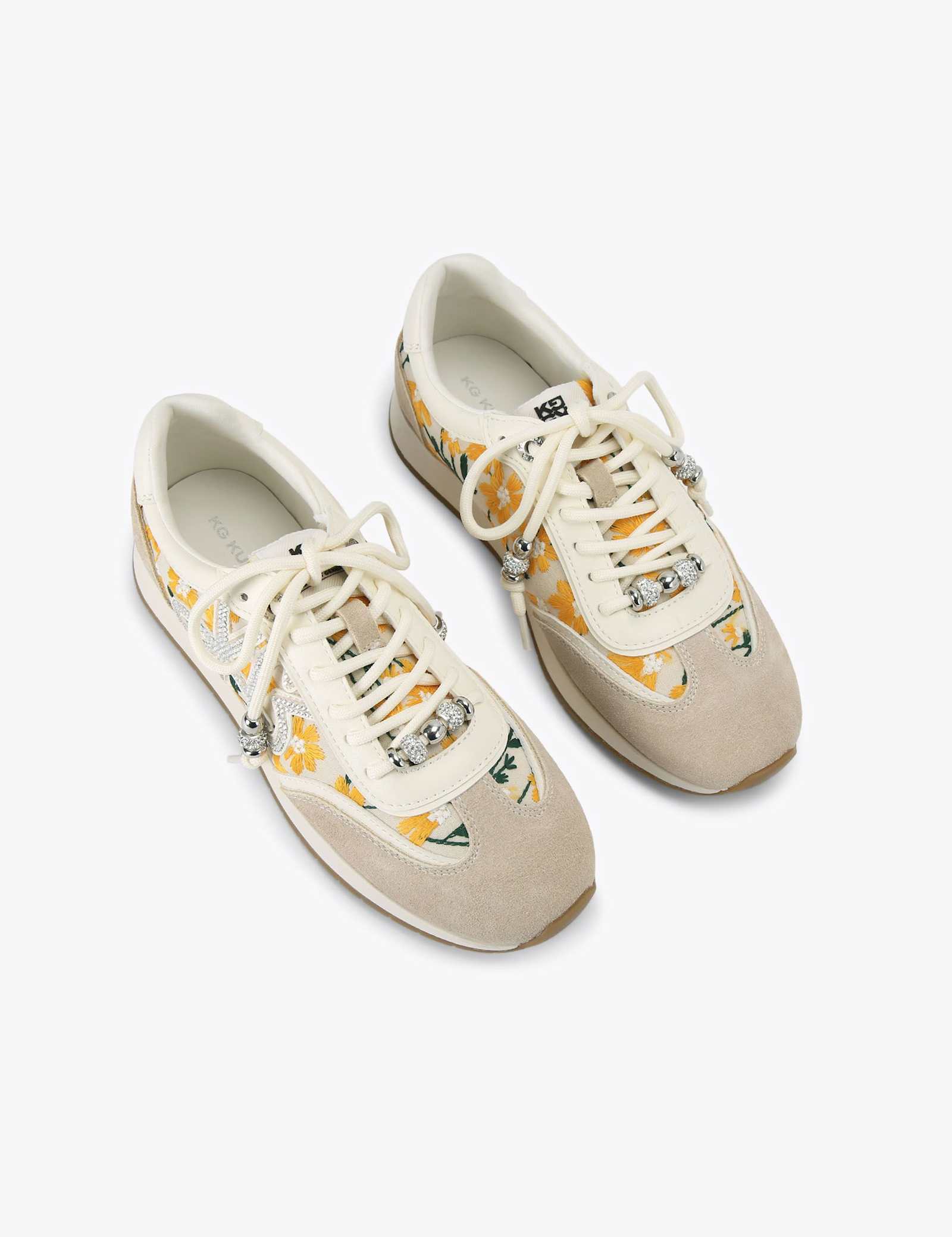Suede Side Detail Trainers - image 5