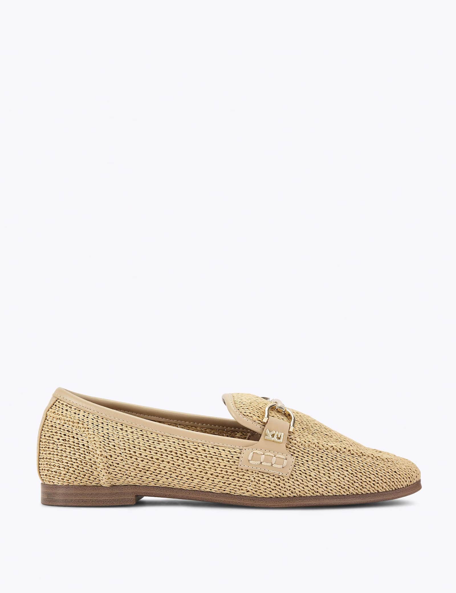 Woven Flat Loafers - image 1