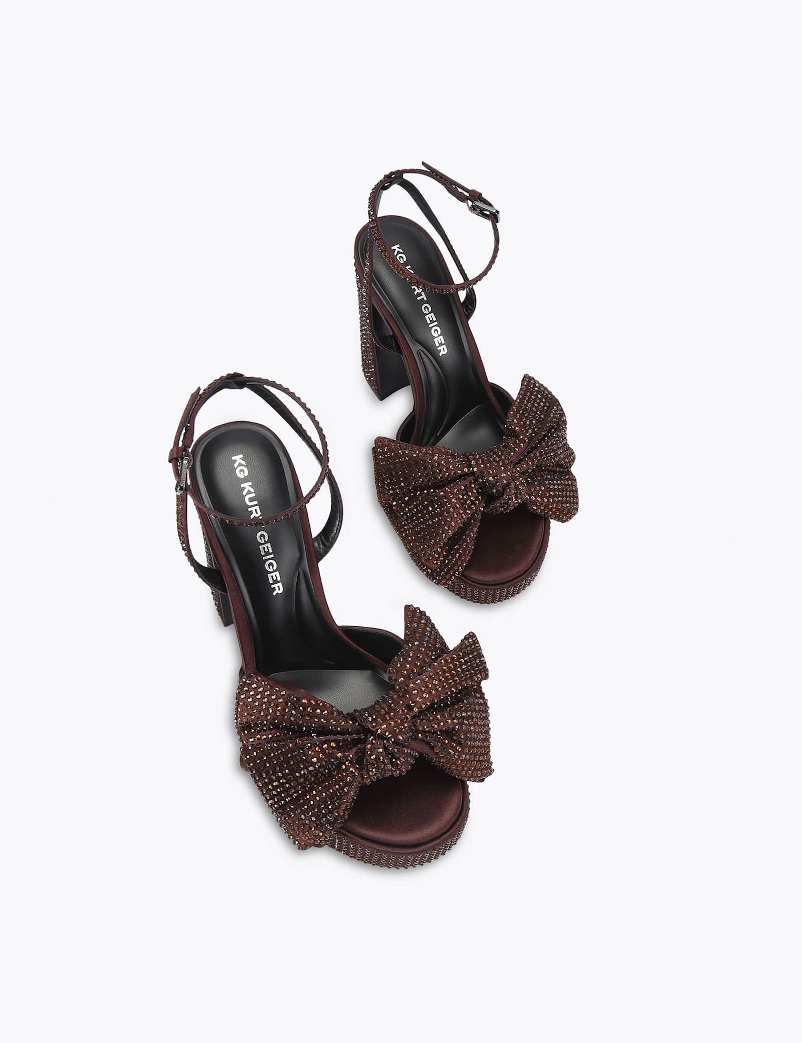 Embellished Block Heel Sandals - image 3
