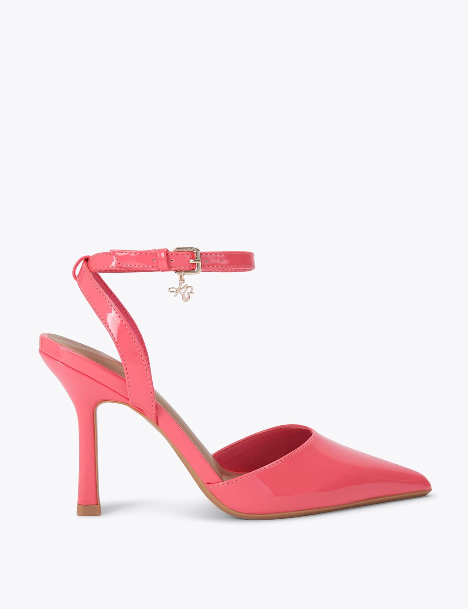 Ankle Strap Pointed Stiletto Heels - image 1