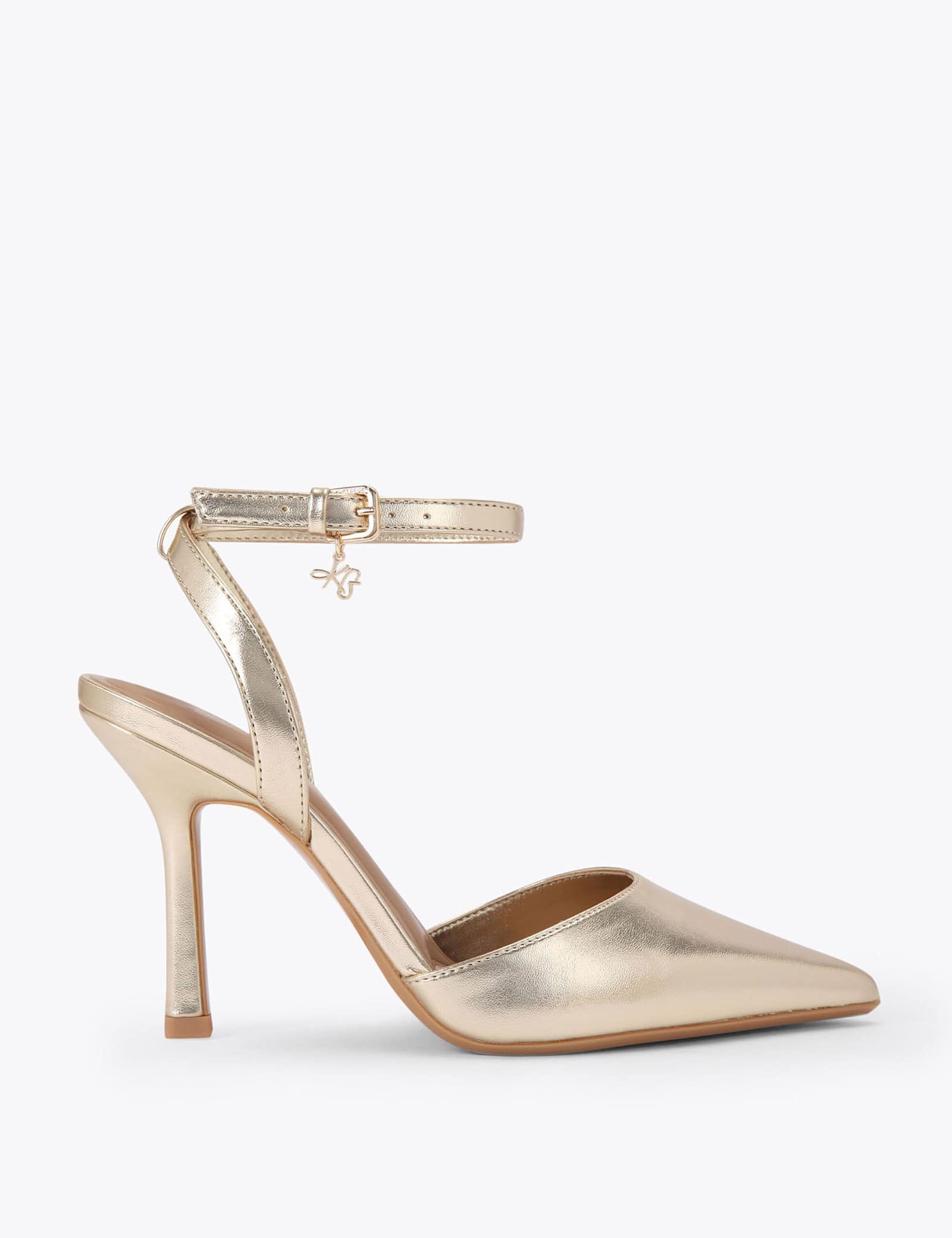 Ankle Strap Pointed Stiletto Heels - image 2