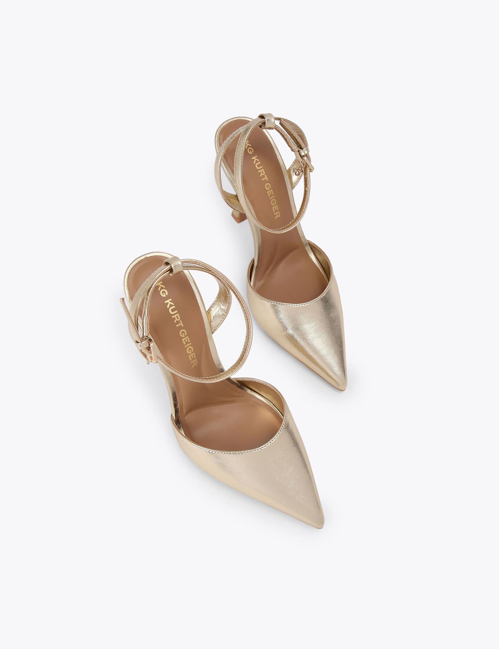 Ankle Strap Pointed Stiletto Heels - image 5