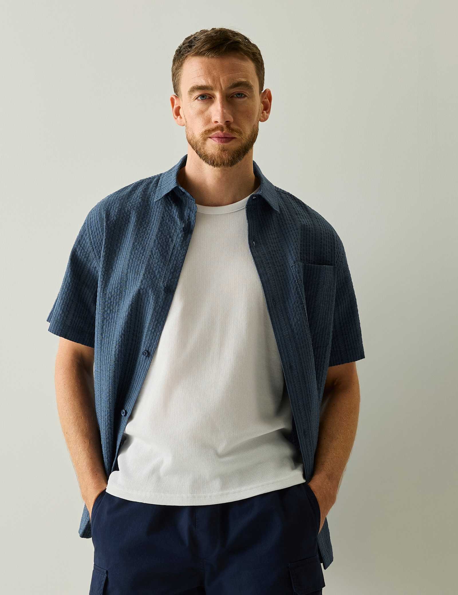 Camilo Relaxed Fit Pure Cotton Oxford Shirt - image 5