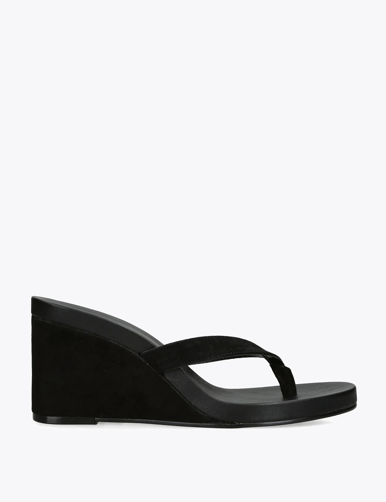 Leather Wedge Sandals - image 1