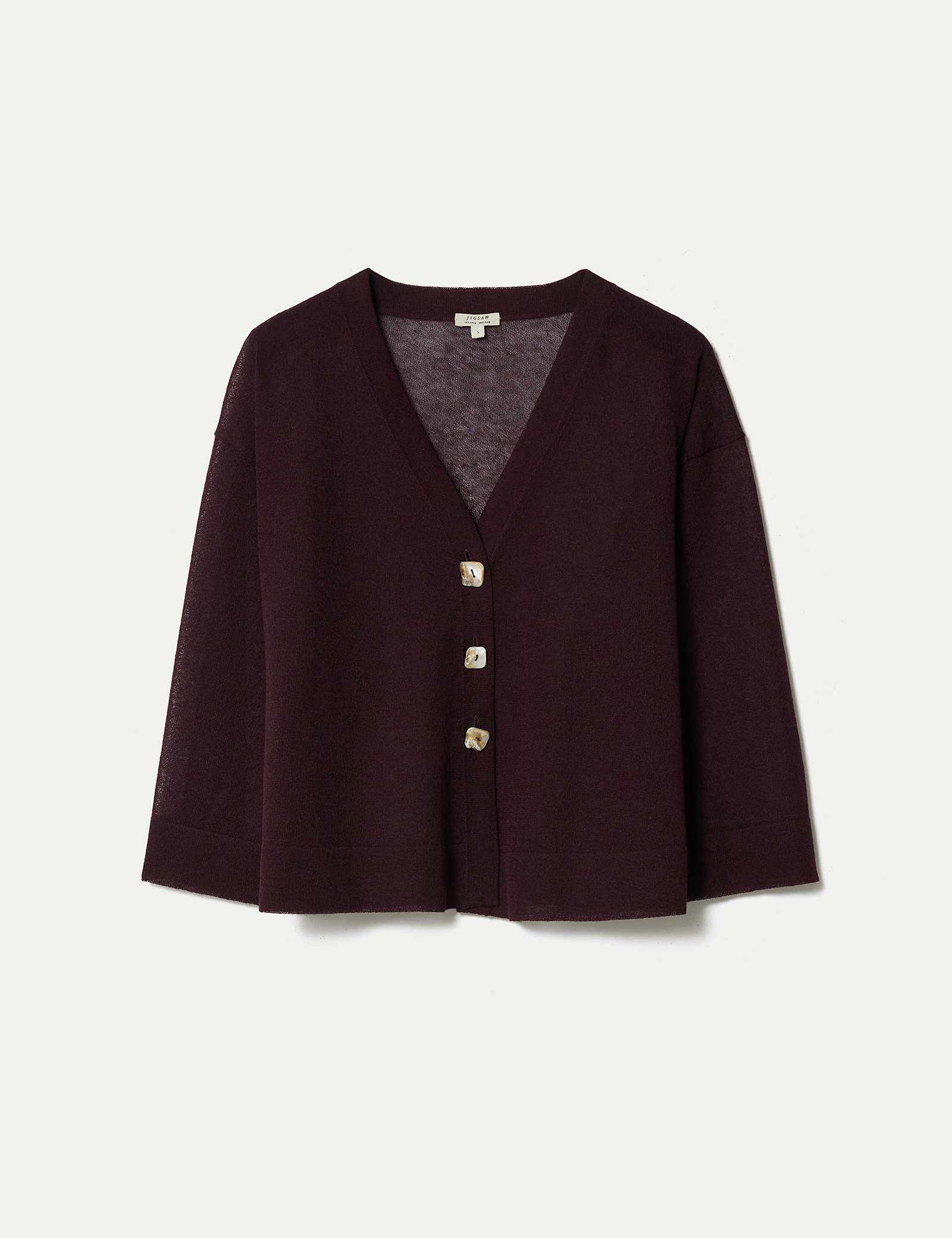 Textured Sheer Cardigan - image 1
