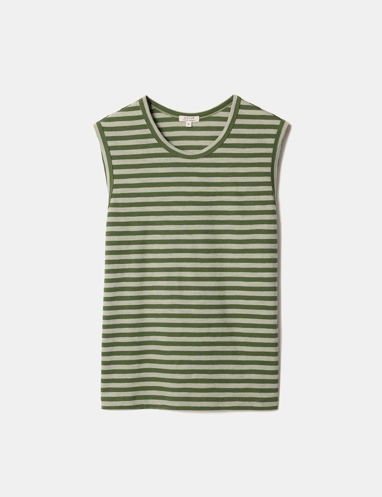 Pure Cotton Striped Tank Top - image 1
