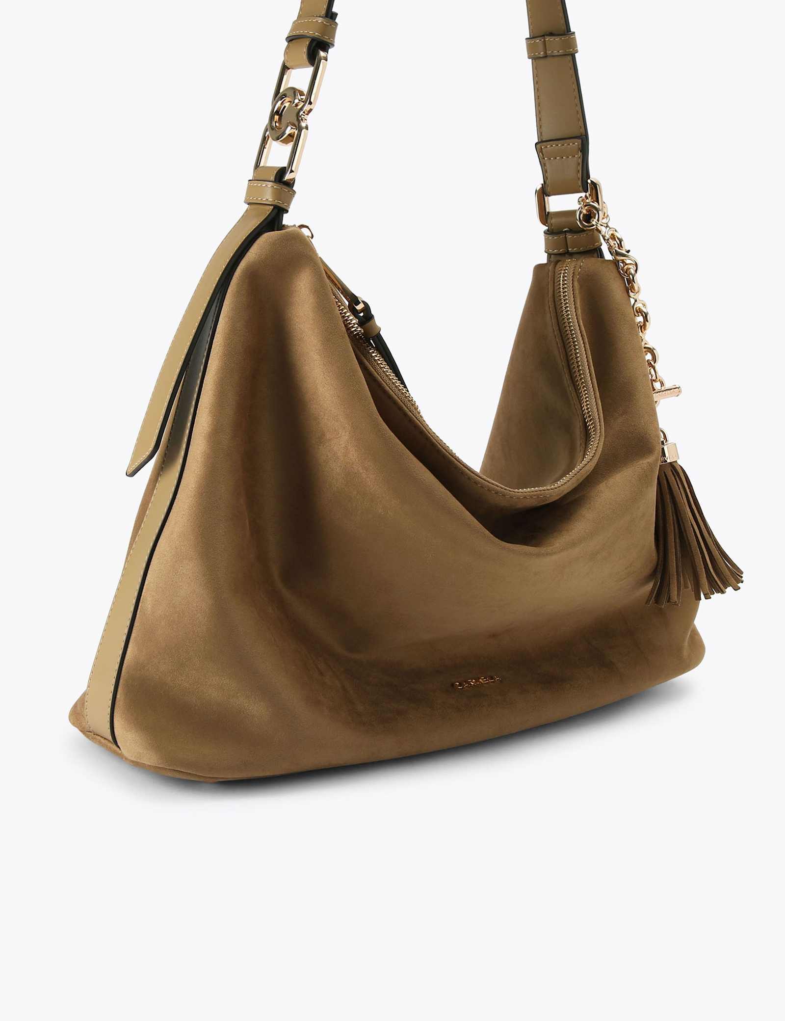 Suede Shoulder Bag - image 3