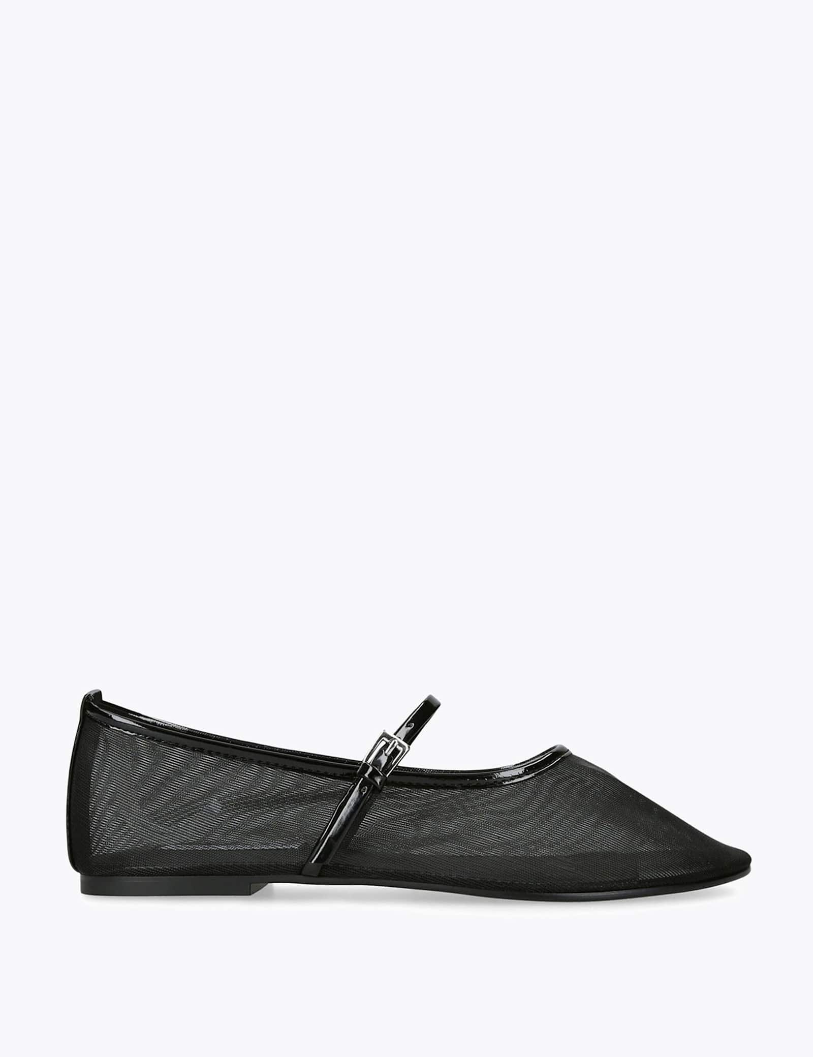 Mesh Flat Mary Jane Shoes - image 1