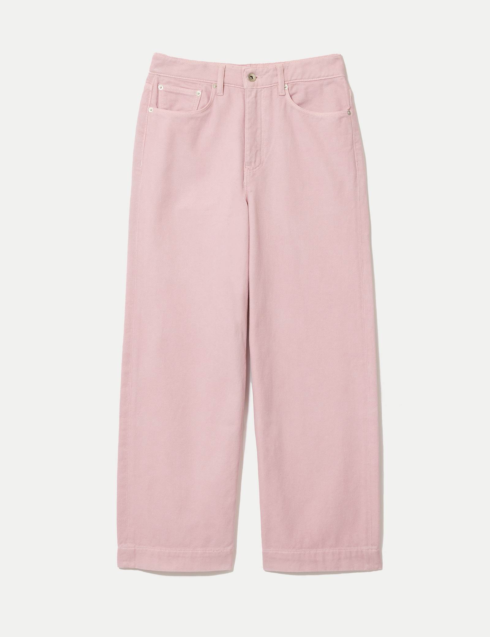 High Waisted Wide Leg Ankle Grazer Jeans - image 1