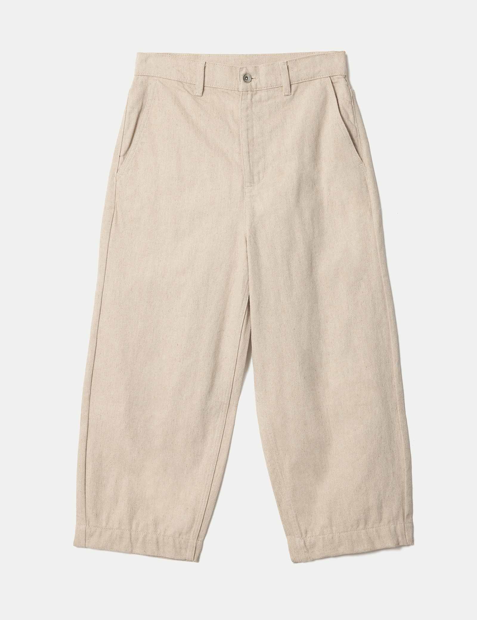 High Waisted Barrel Cropped Jeans - image 1