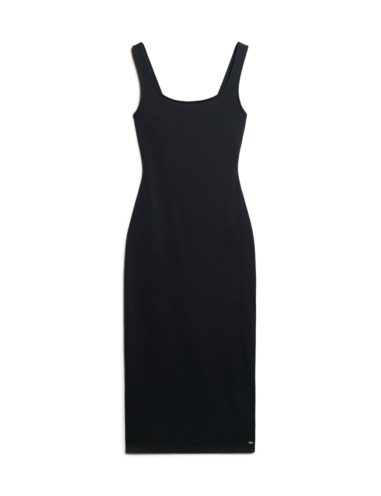 Jersey Square Neck Midi Bodycon Dress - image 1