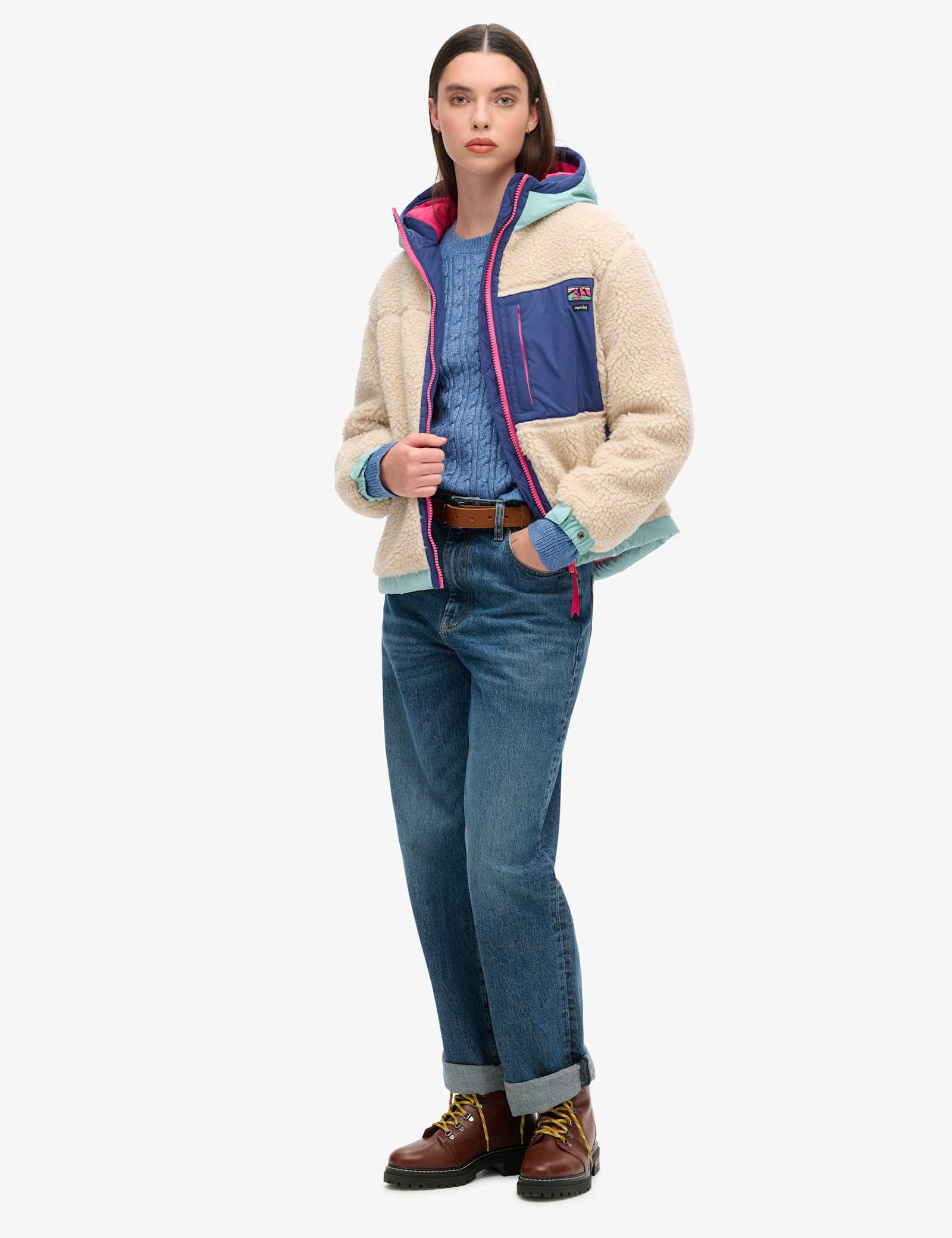 Hooded Fleece Jacket - image 4
