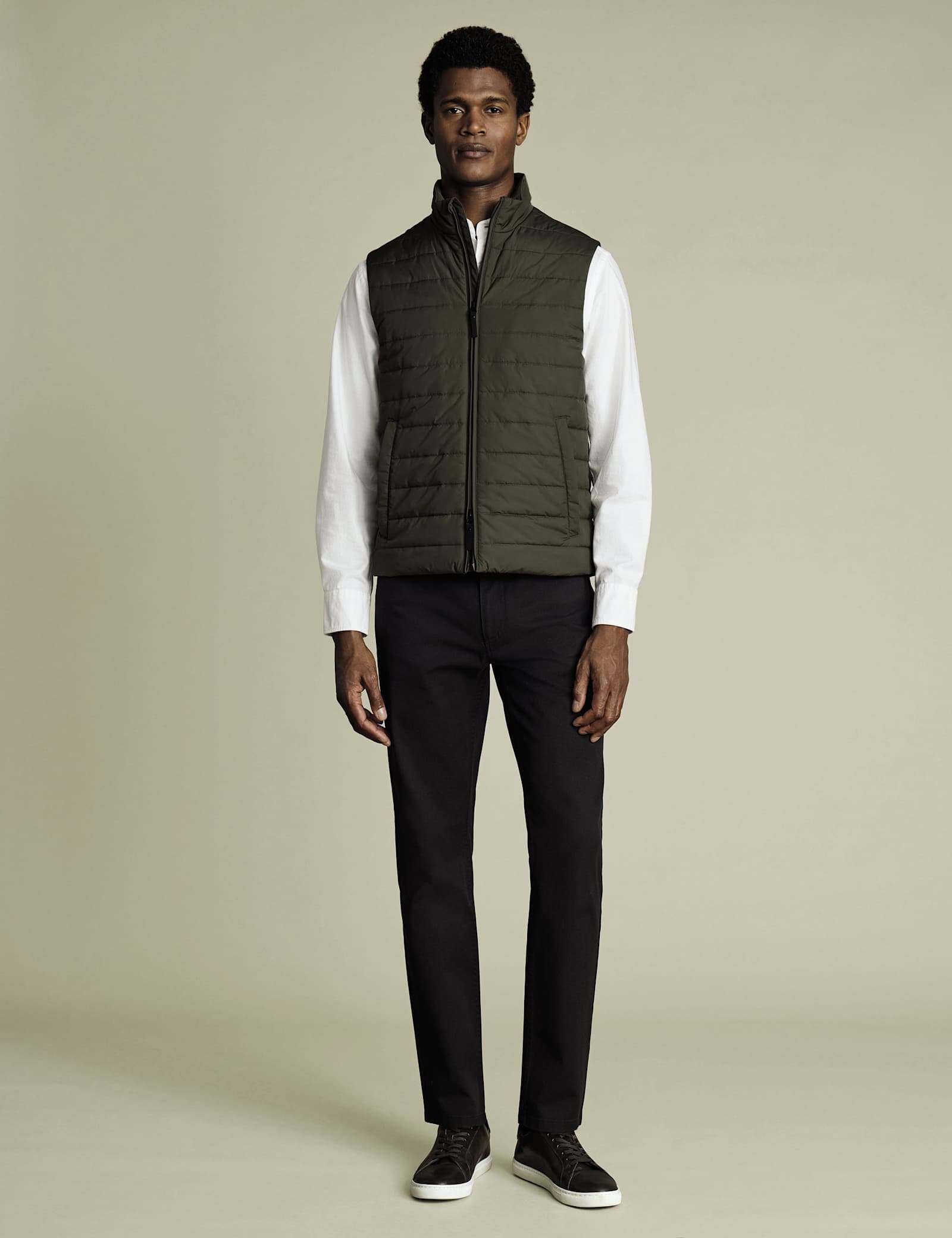 Quilted Lightweight Gilet - image 2