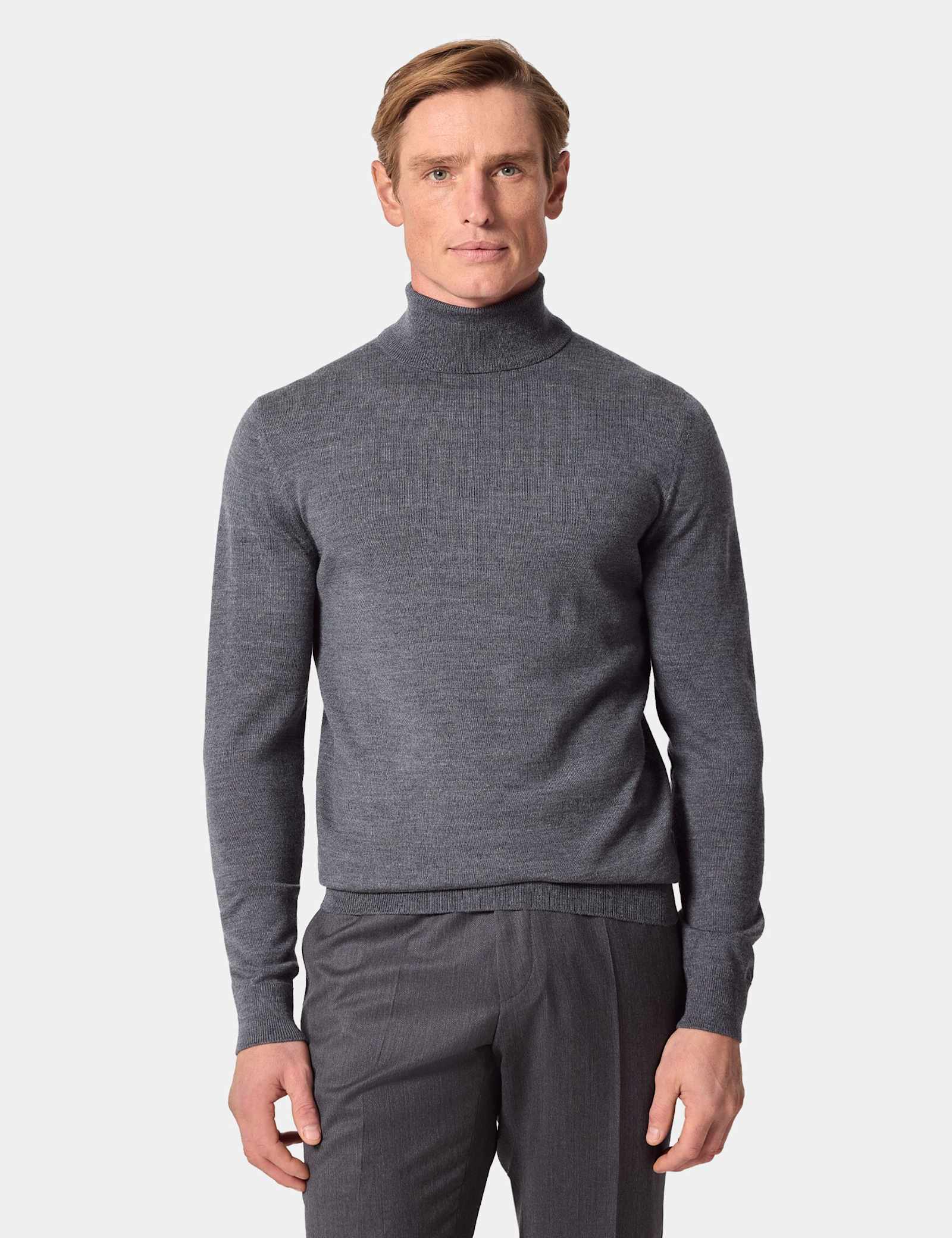 Pure Wool Roll Neck Jumper - image 1
