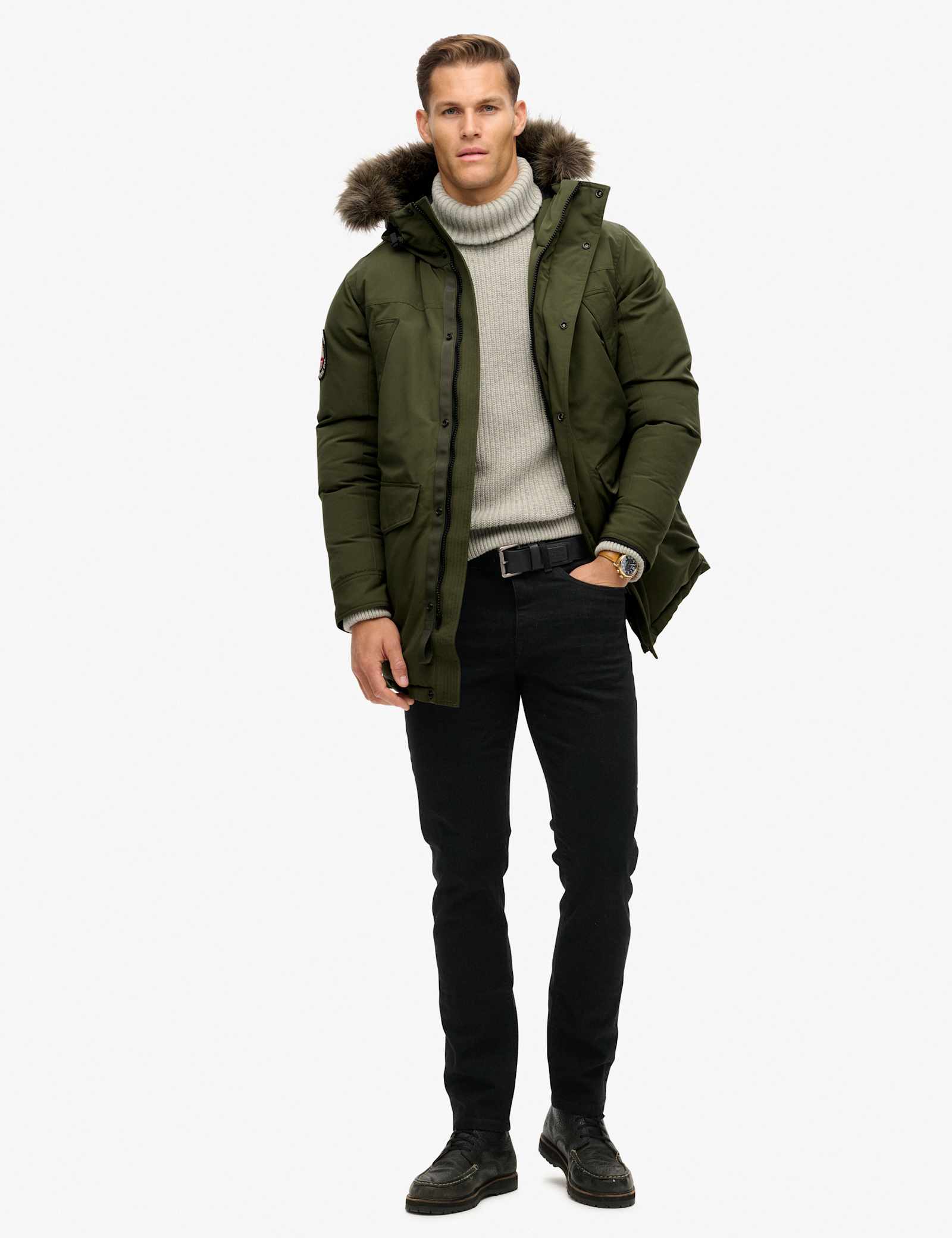 Hooded Parka Jacket - image 3