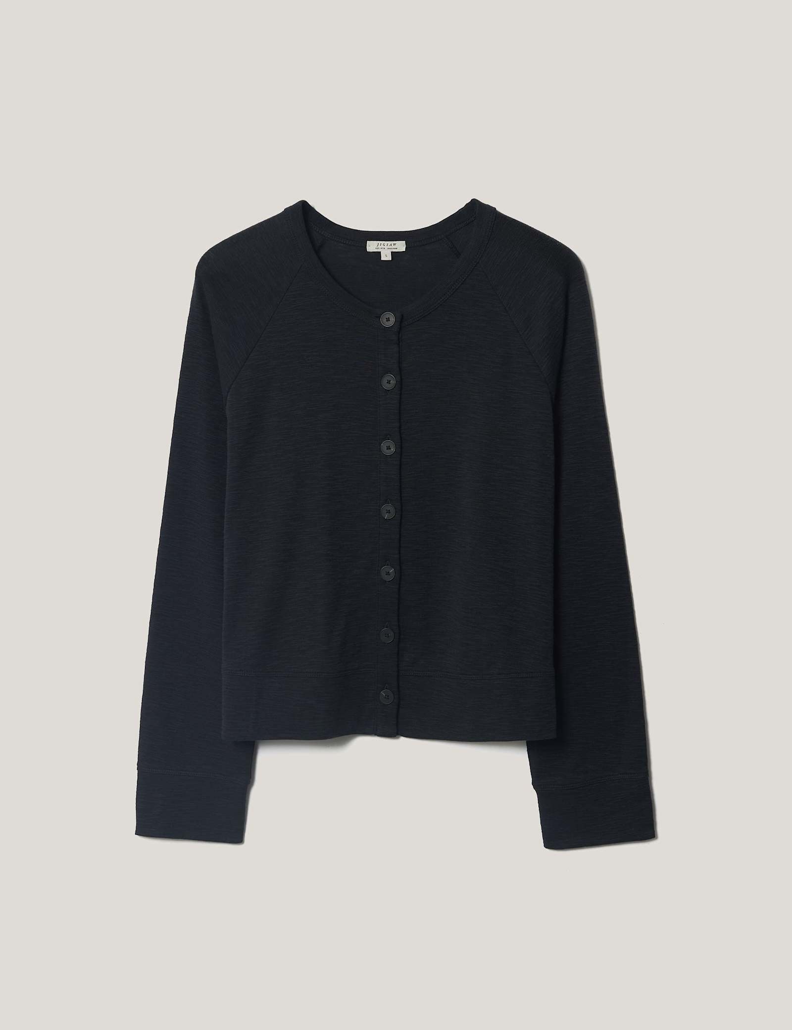 Pure Cotton Crew Neck Cardigan - image 2