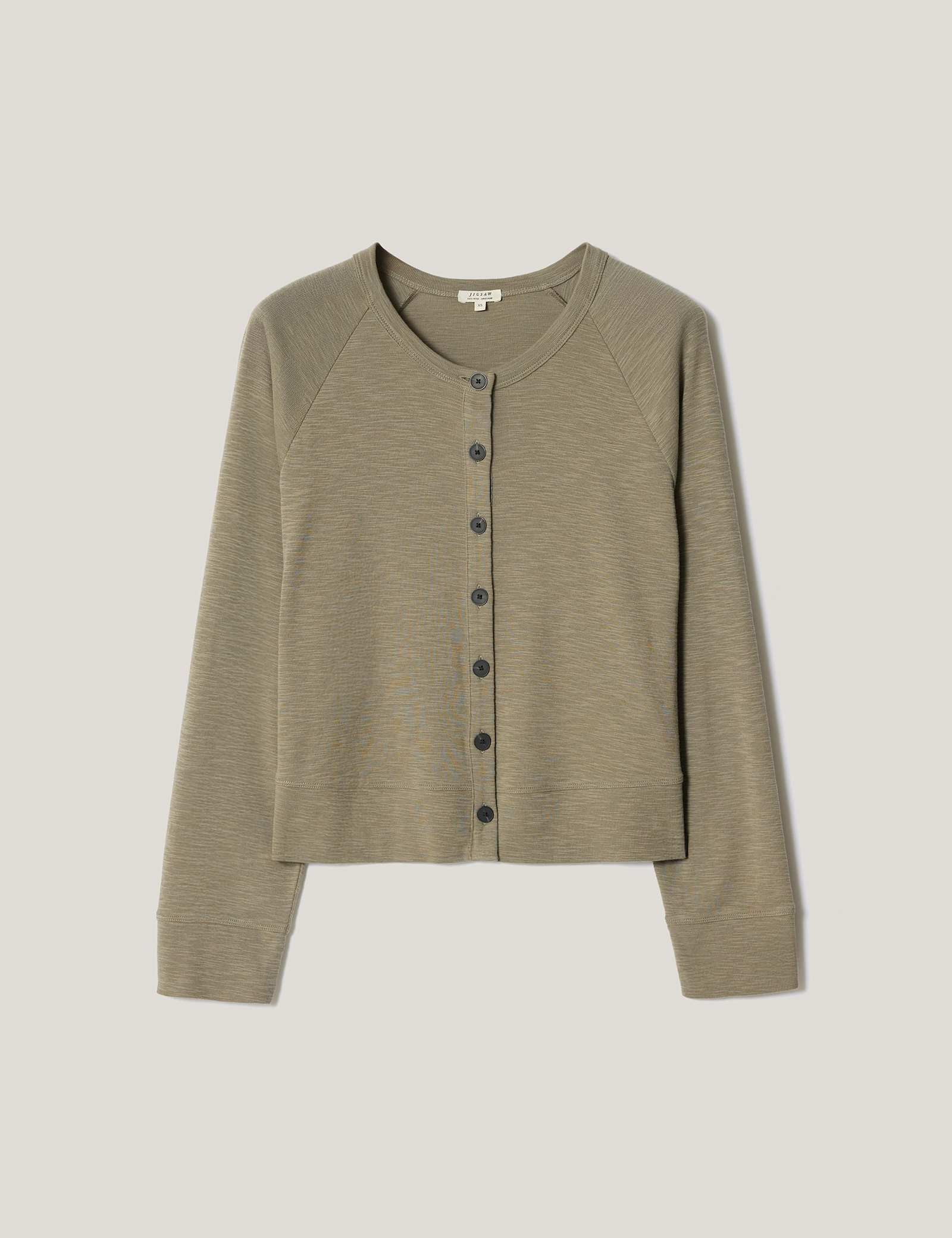 Pure Cotton Crew Neck Cardigan - image 1