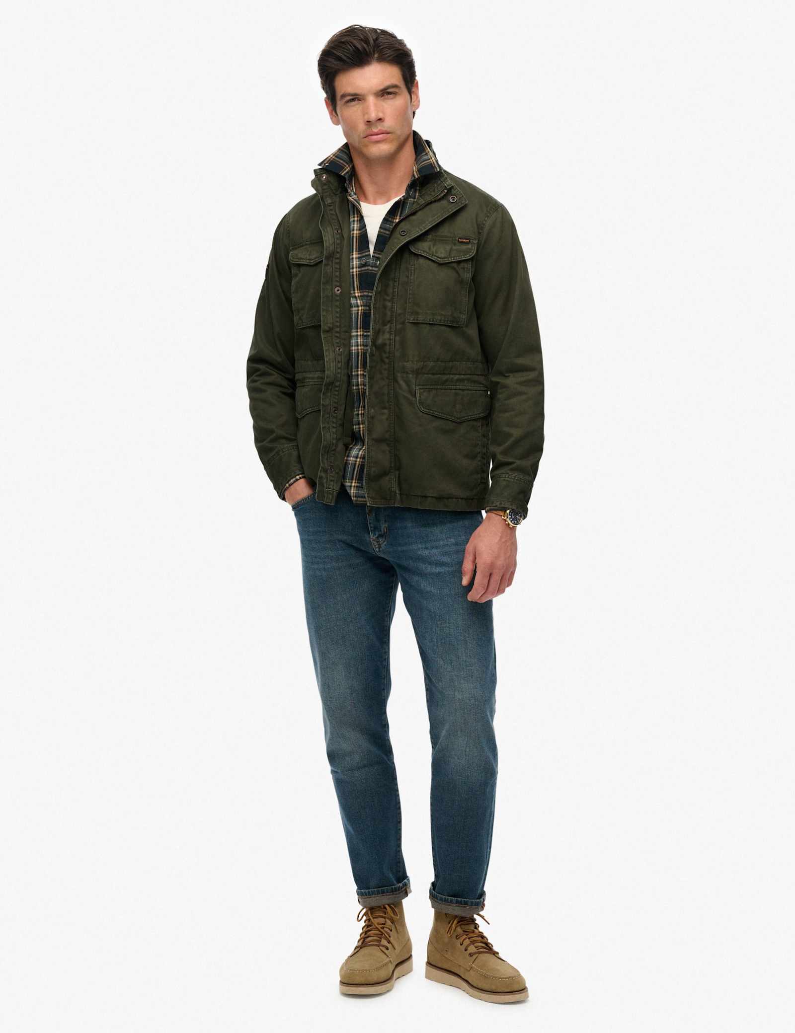 Pure Cotton M65 Military Utility Jacket - image 1