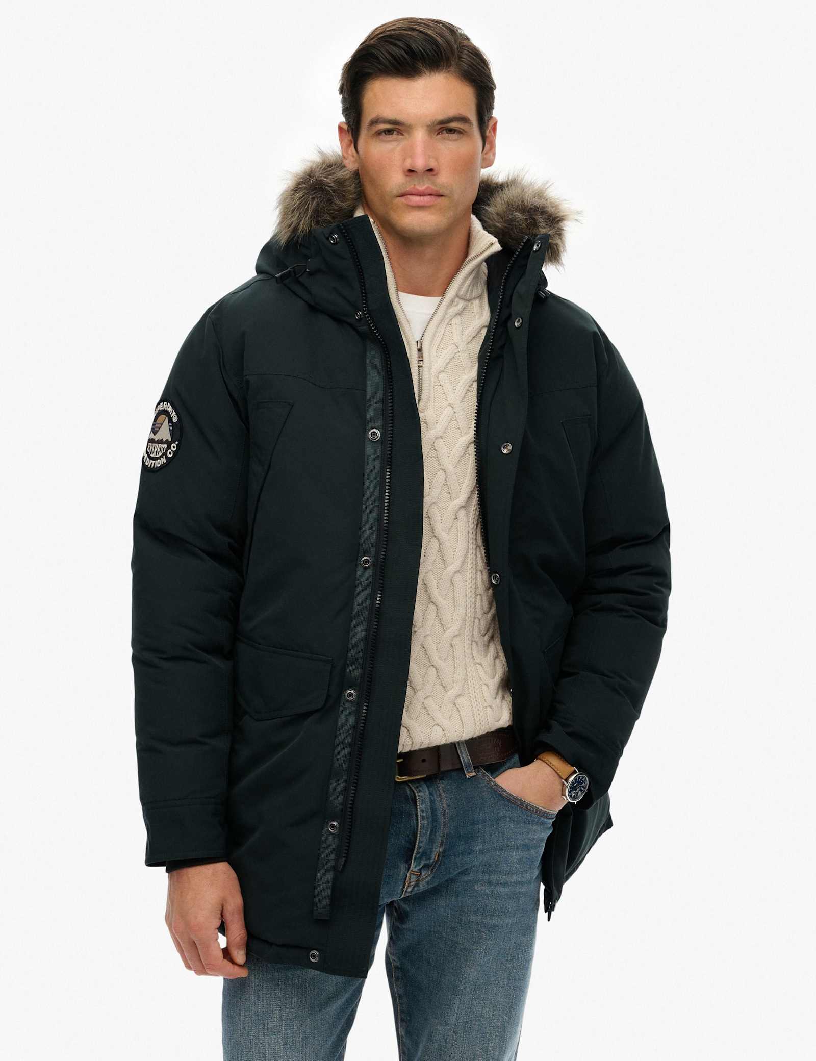 Hooded Parka Jacket - image 2
