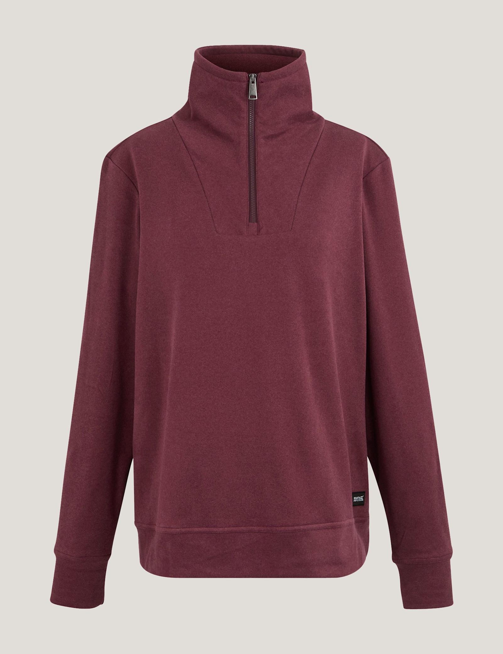Demmi Funnel Neck Half Zip Sweatshirt - image 3