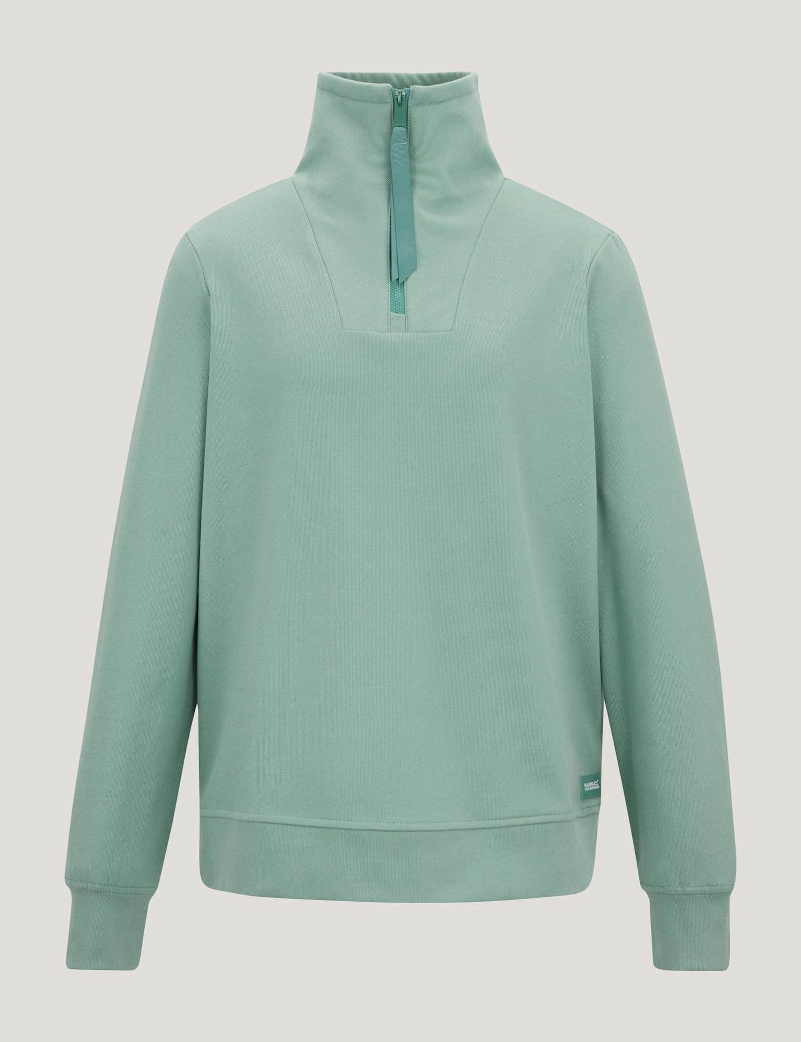 Demmi Funnel Neck Half Zip Sweatshirt - image 2