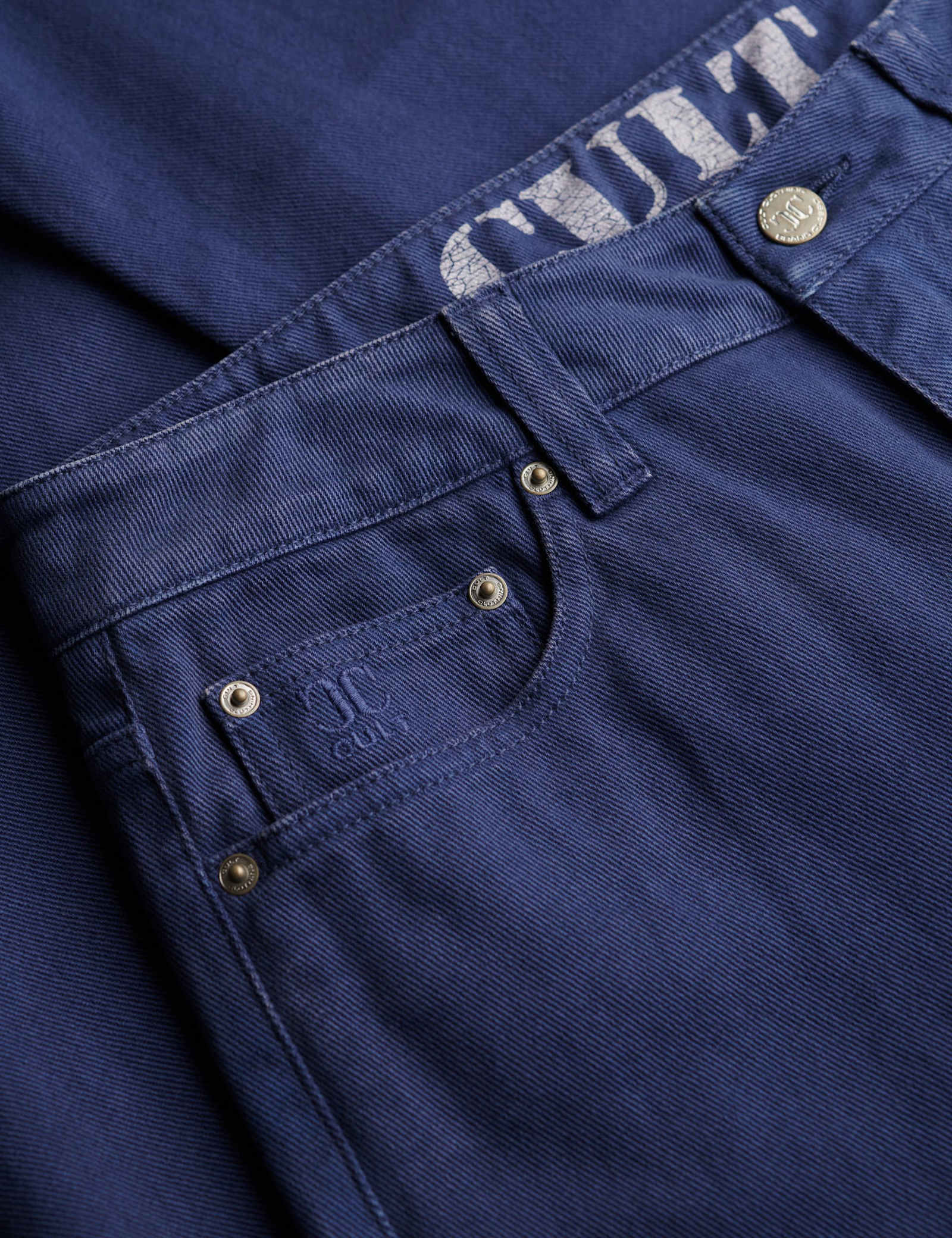 Pure Cotton Mid Rise Wide Leg Jeans - image 4