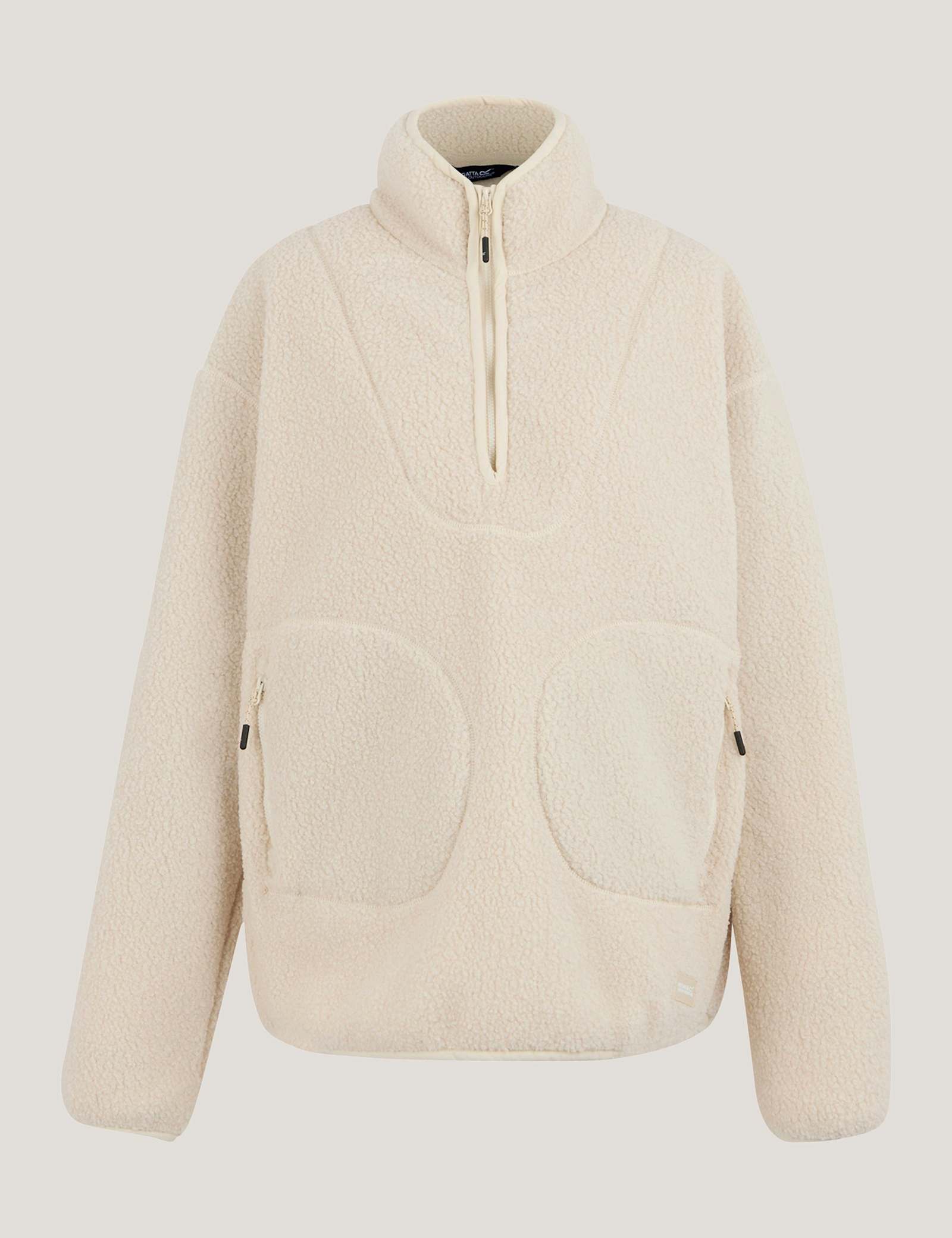 Frankie Borg Funnel Neck Half Zip Fleece - image 1