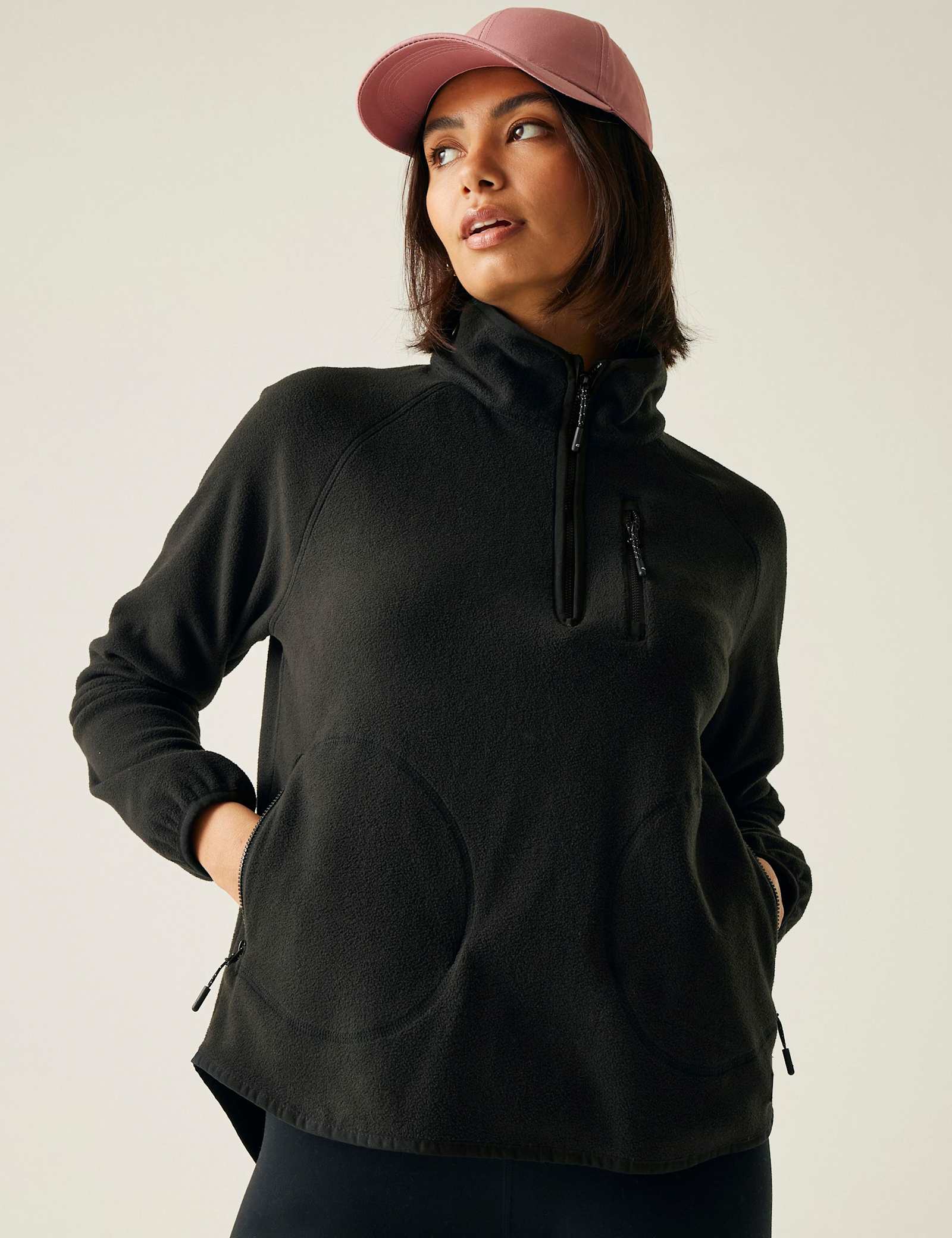 Frankie Half Zip Funnel Neck Fleece - image 5