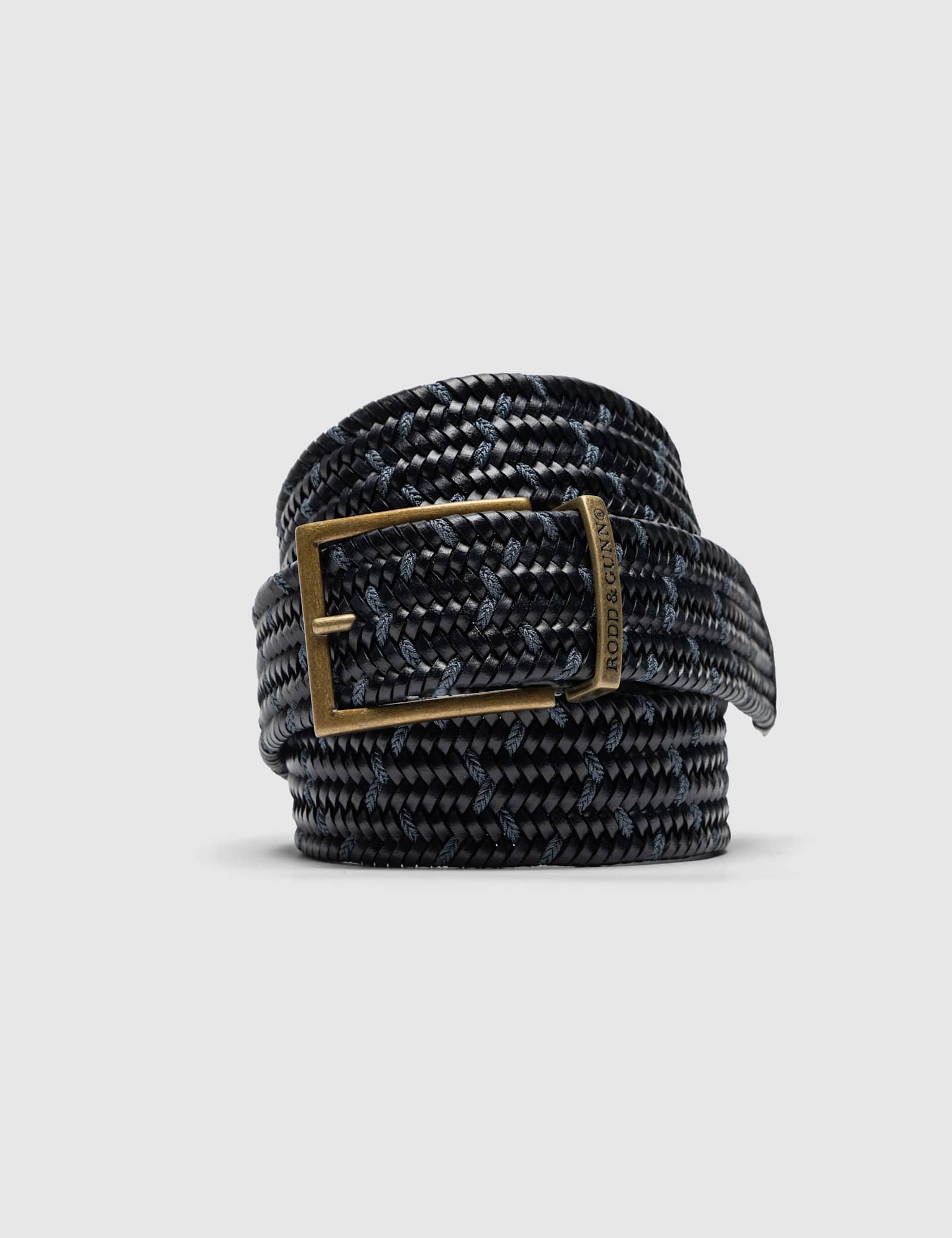 Stratford Leather Stretch Woven Belt - image 1