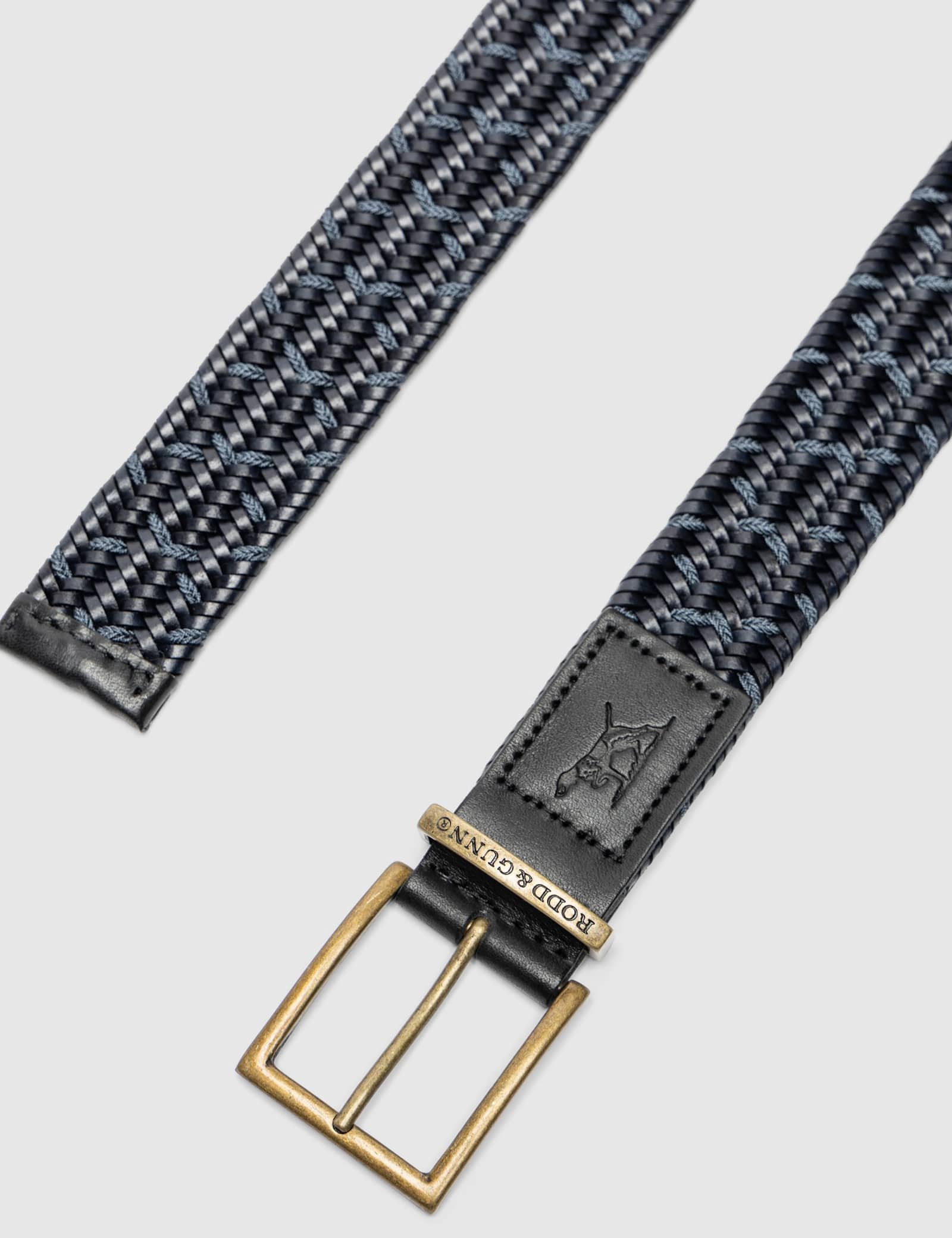 Stratford Leather Stretch Woven Belt - image 2