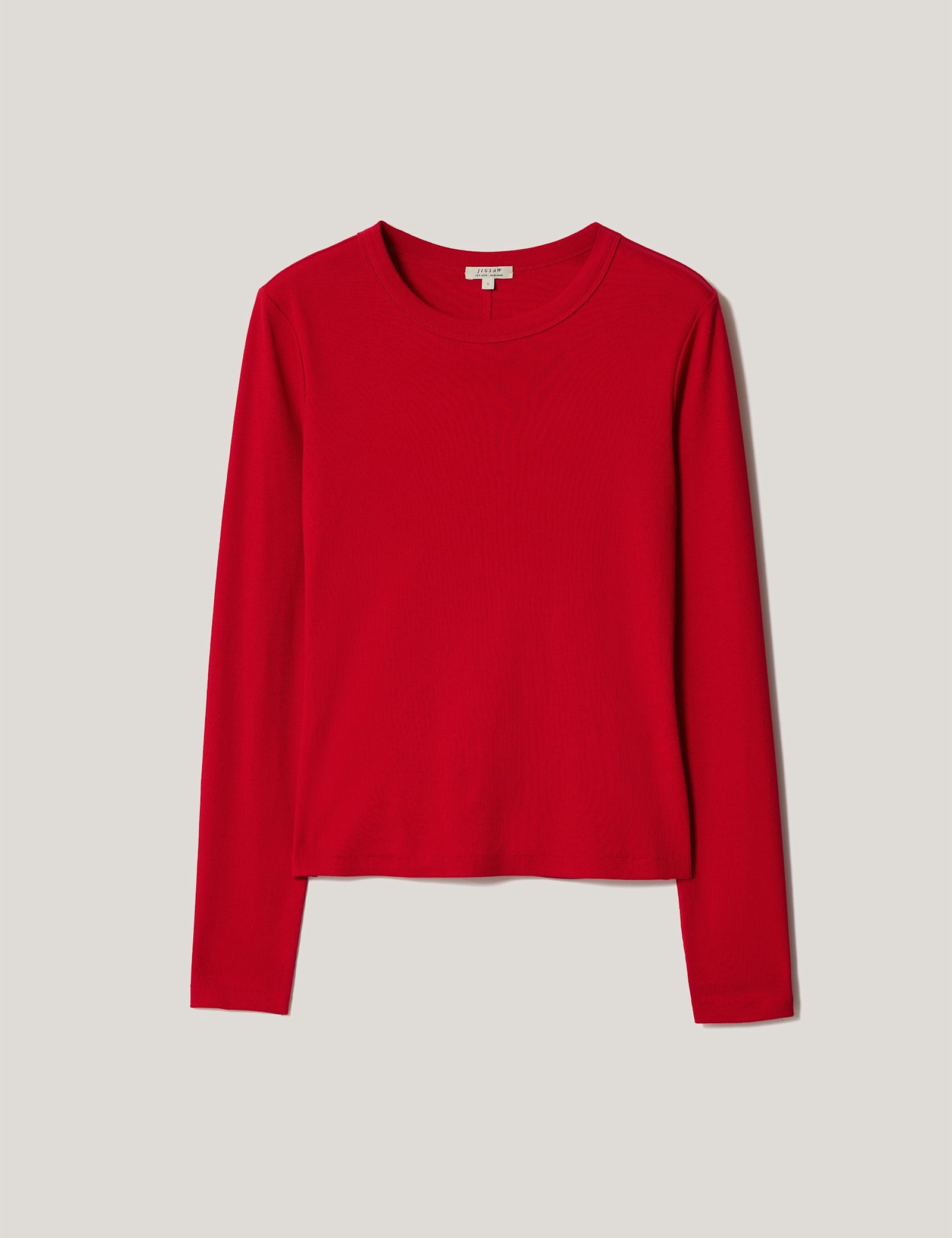 Cotton Rich Ribbed Slim Fit T-Shirt - image 3
