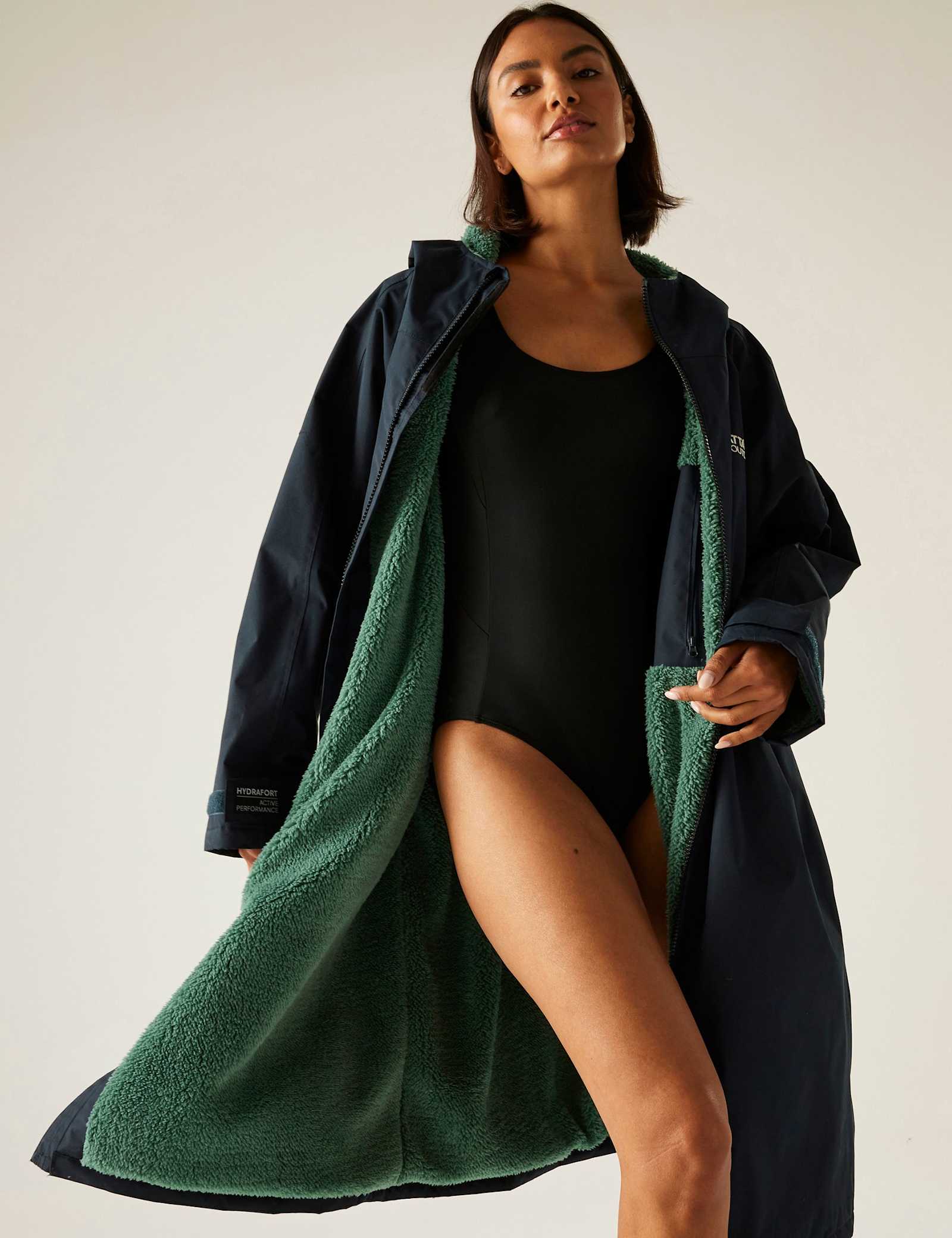 Waterproof Longline Changing Robe - image 4