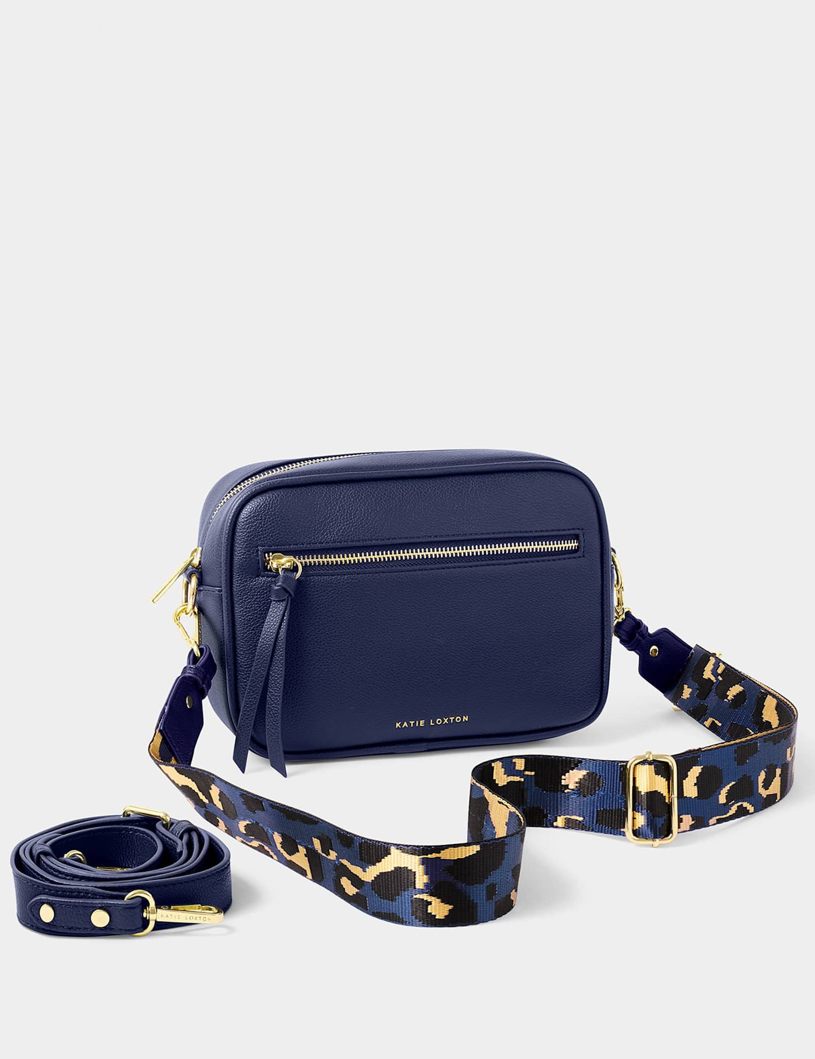 Faux Leather Metallic Cross Body Bag - image 5