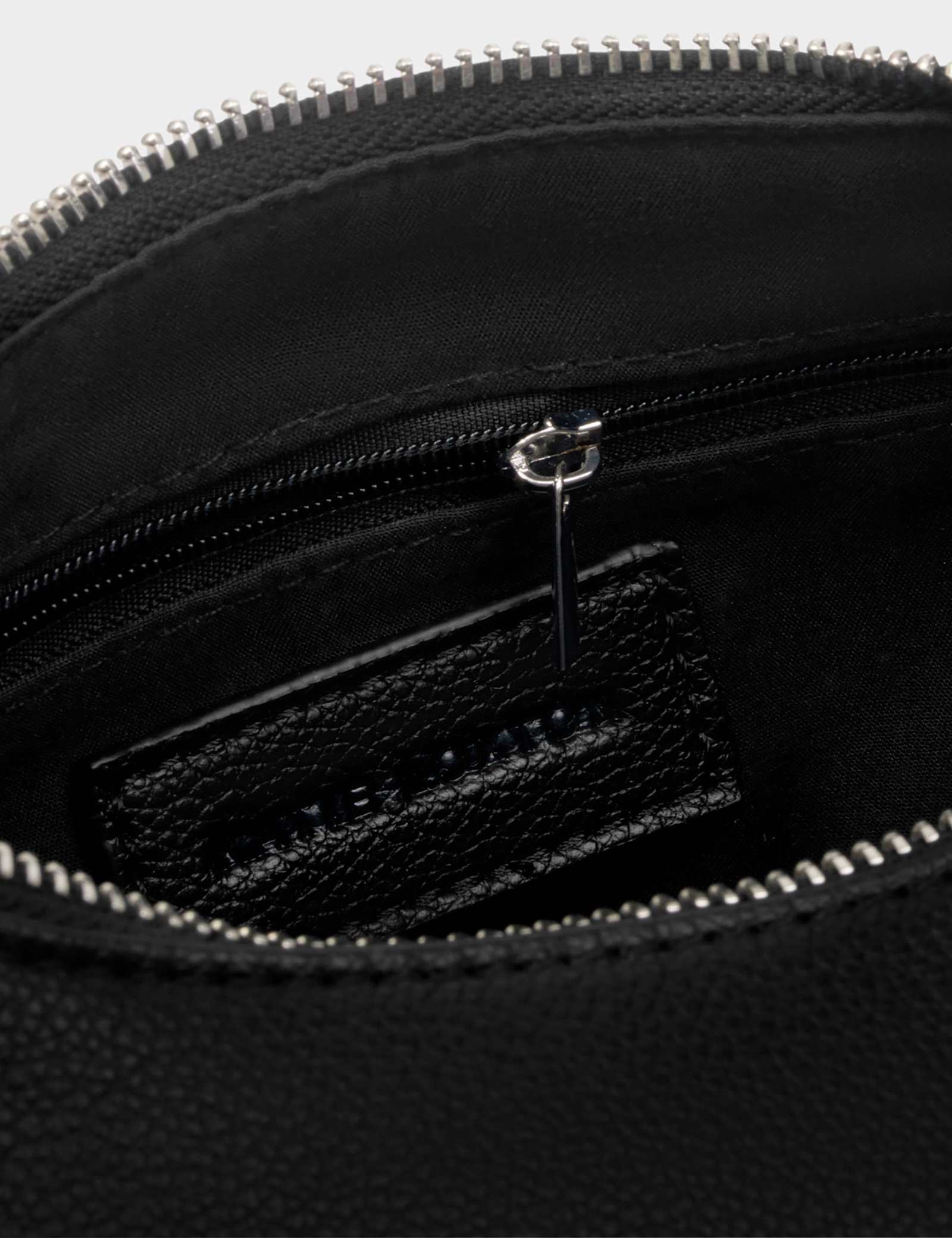 Faux Leather Studded Shoulder Bag - image 3