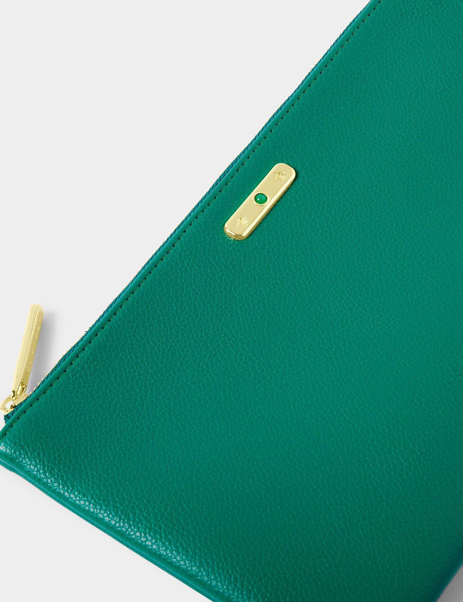 Faux Leather May Birthstone Pouch - image 3