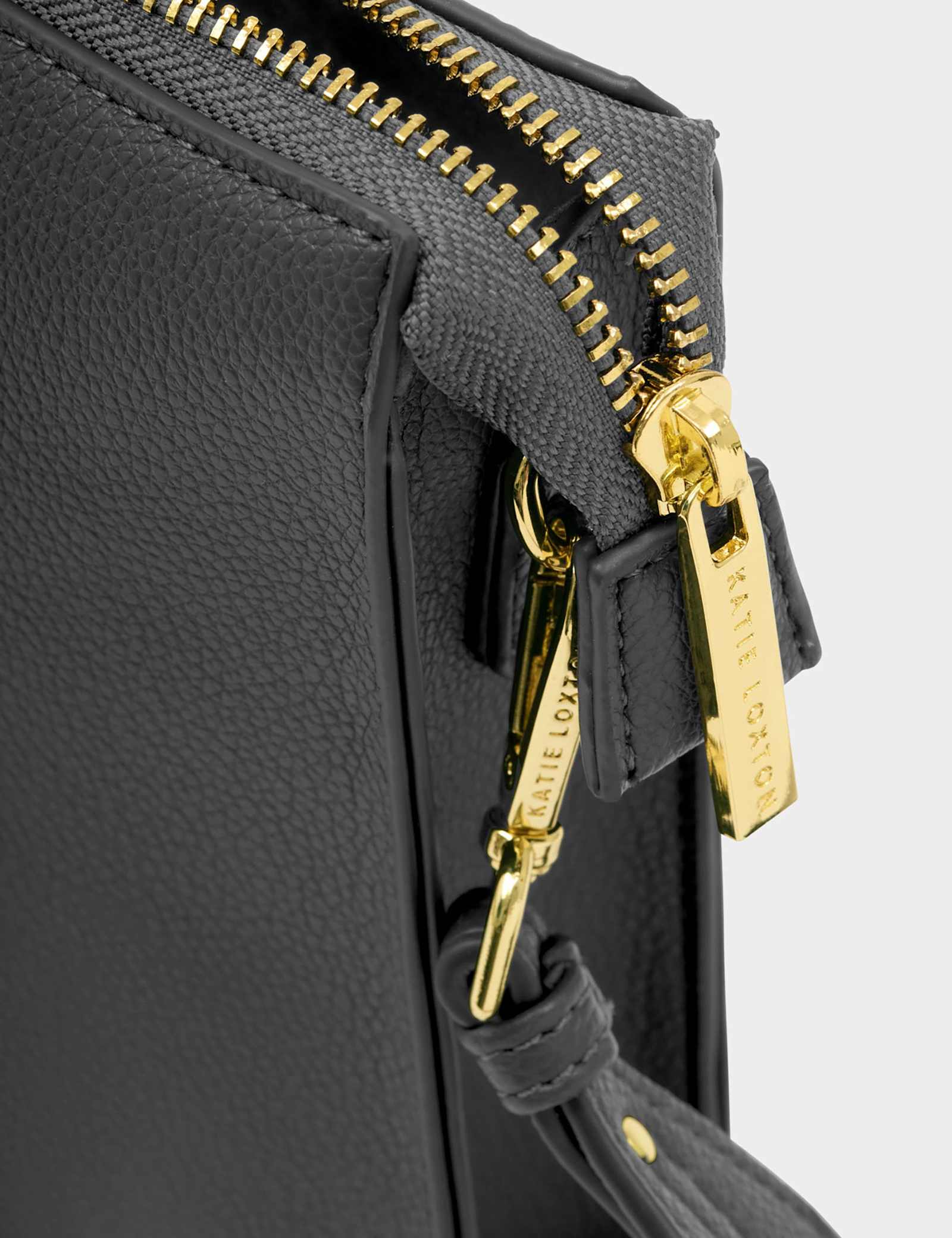 Faux Leather Metallic Cross Body Bag - image 5