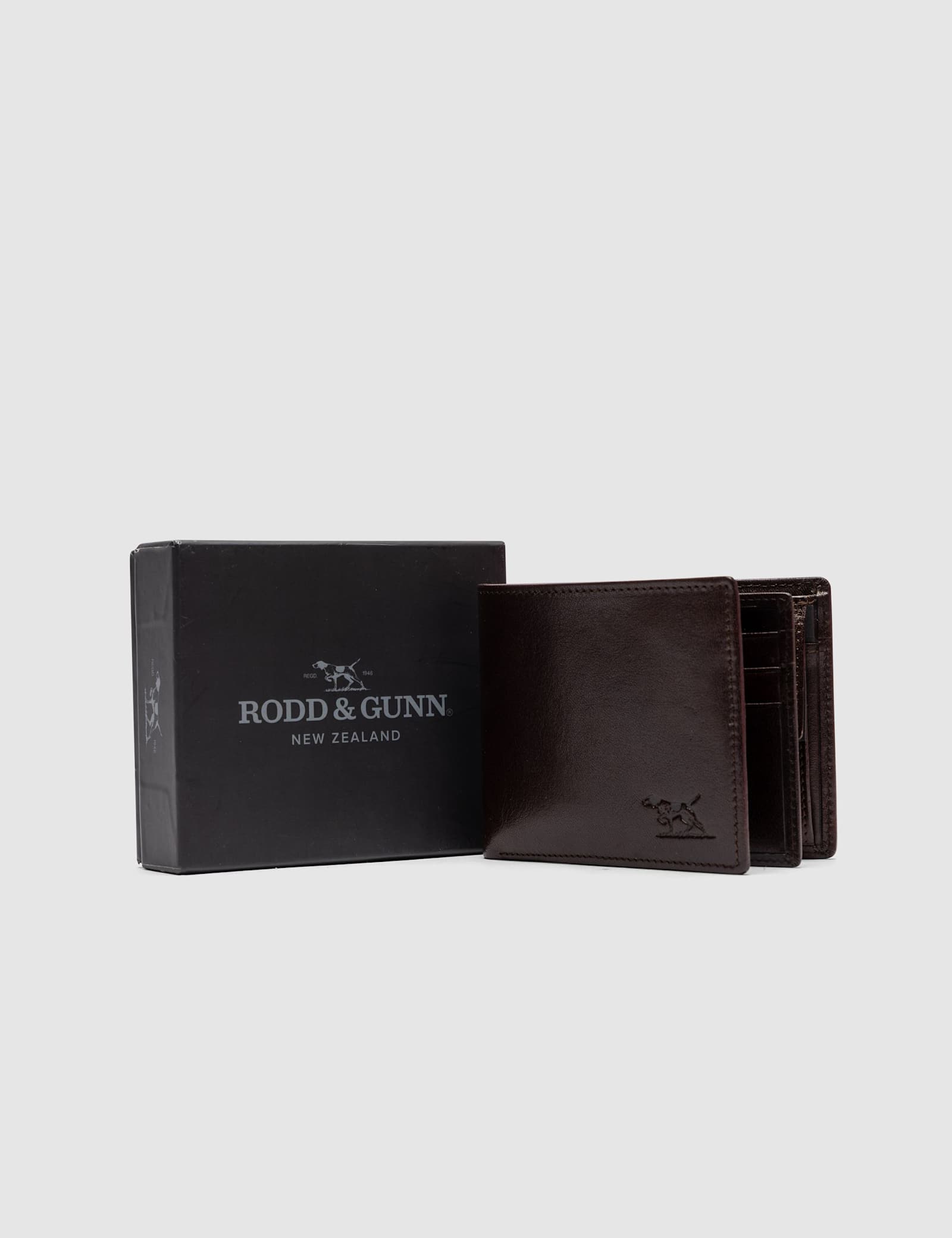 Wardville Leather Tri-Fold Pouch Wallet - image 3