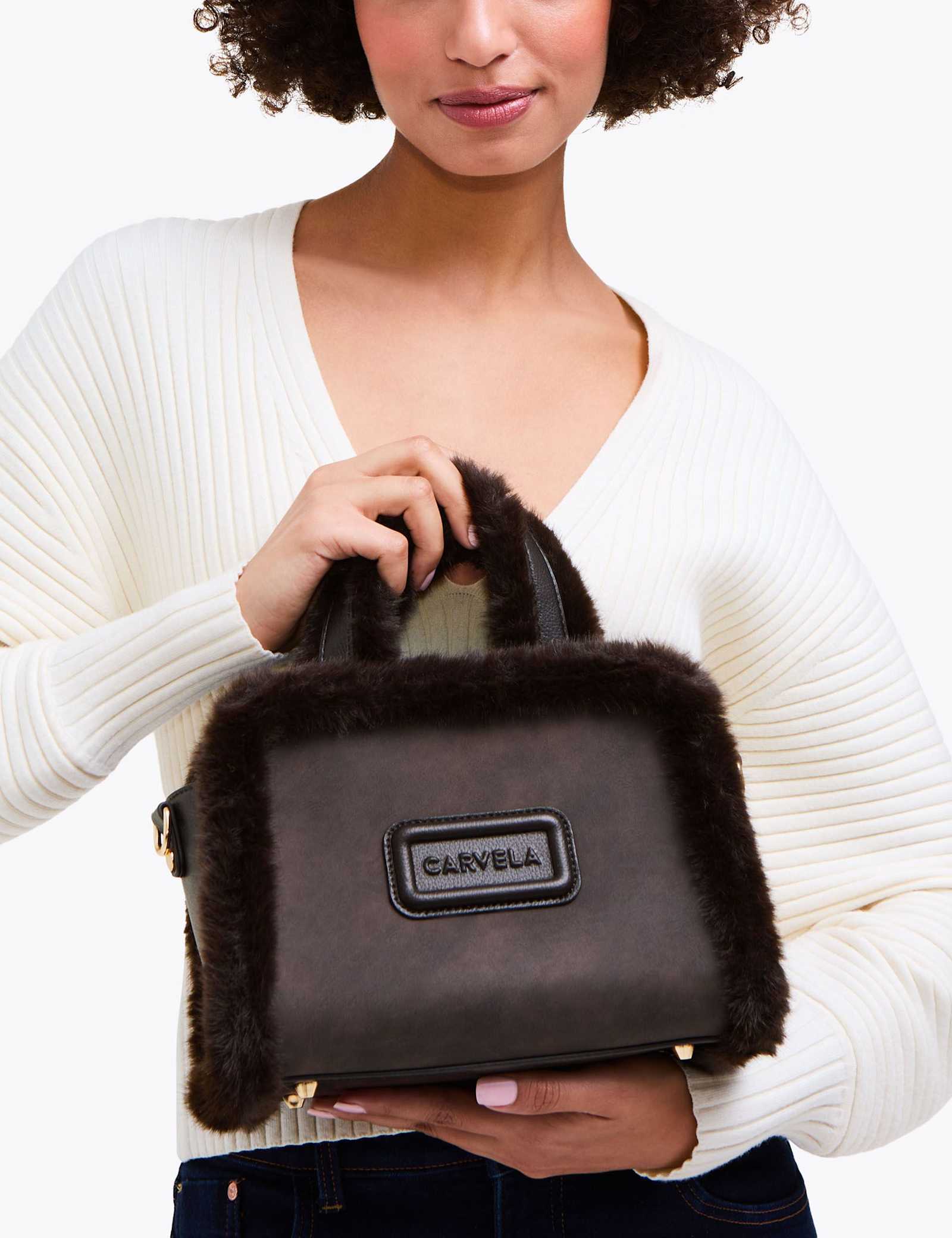 Borg Top Handle Tote Bag - image 4