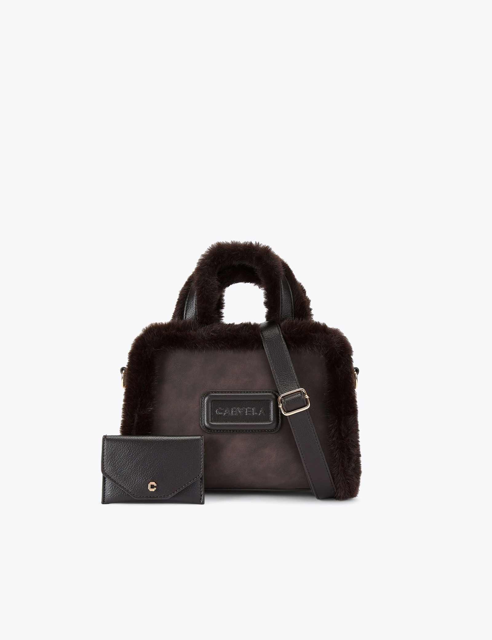 Borg Top Handle Tote Bag - image 1