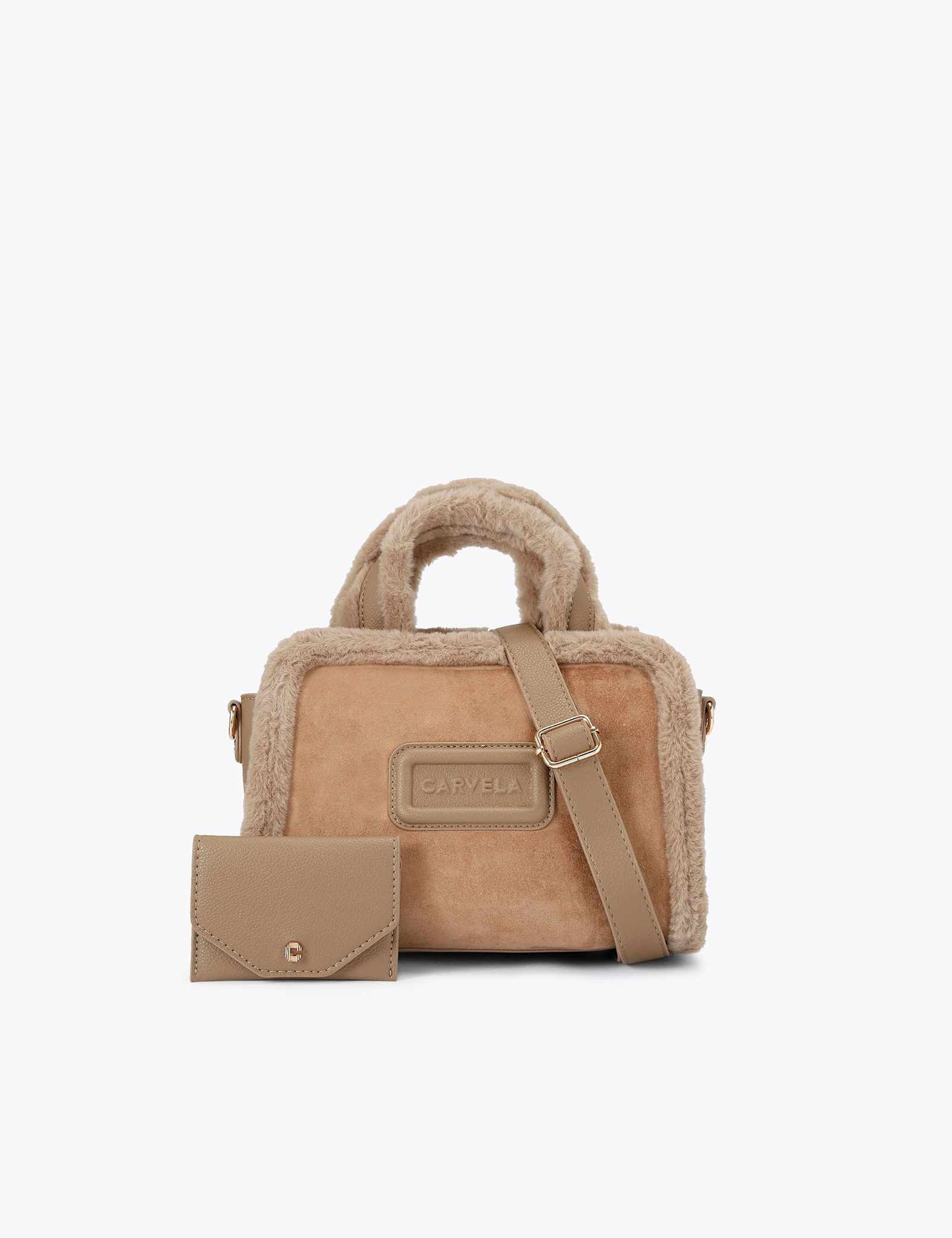 Borg Top Handle Tote Bag - image 2